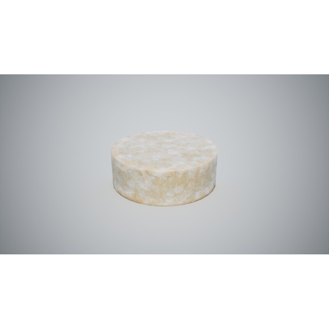 Cheese 3D Model – Low Poly Game Asset with PBR Textures, FBX - View 7
