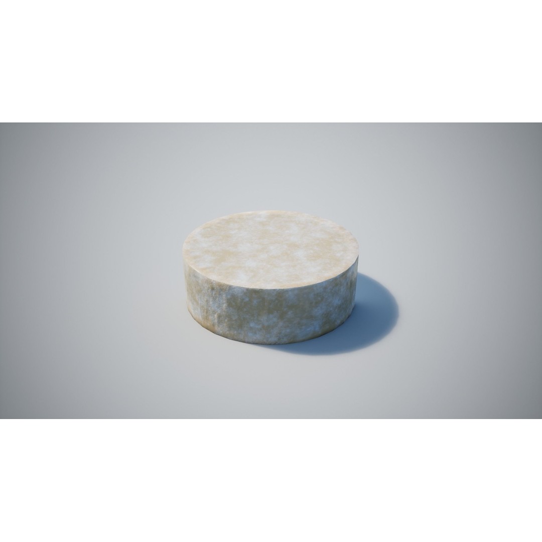 Cheese 3D Model – Low Poly Game Asset with PBR Textures, FBX - View 8