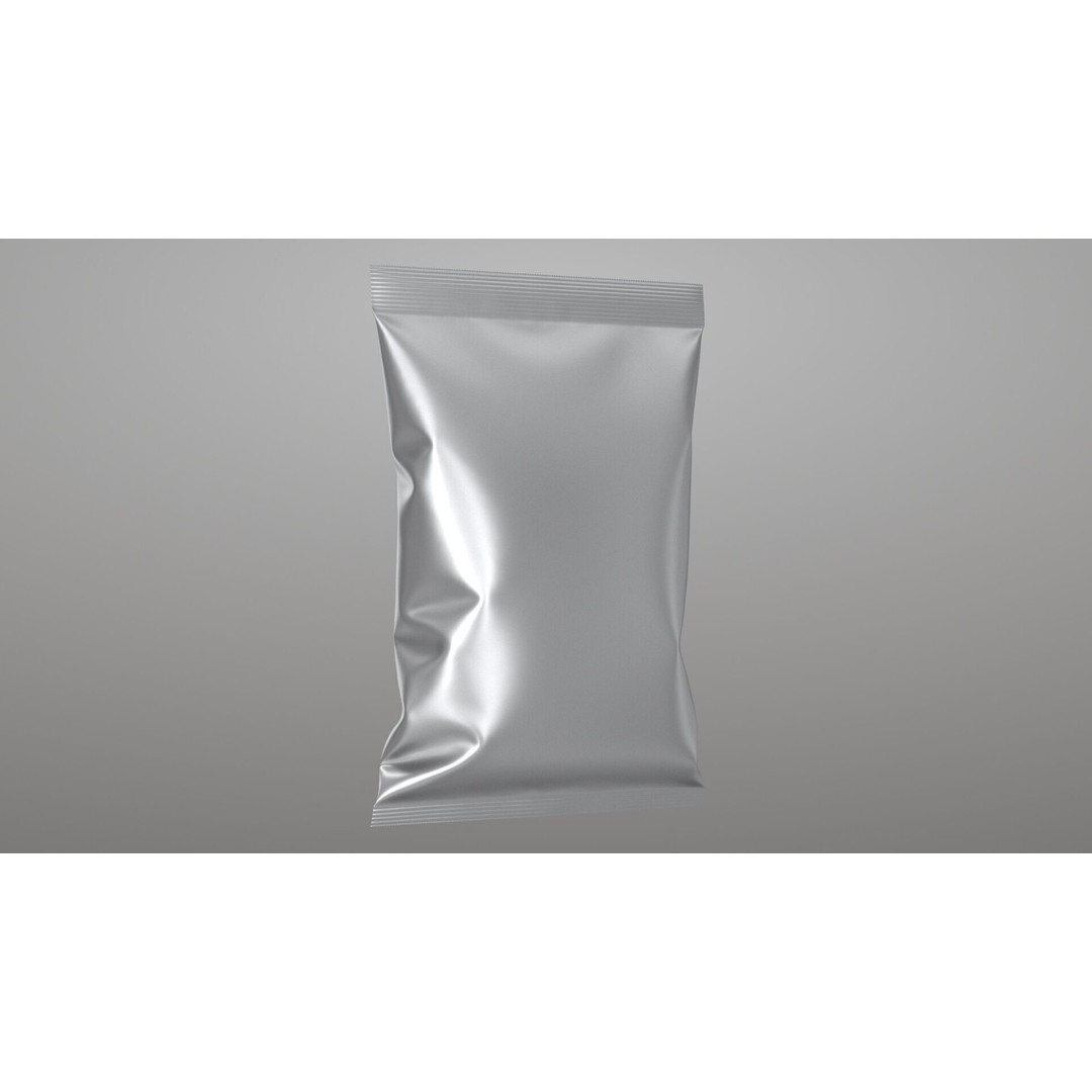 Food Packaging 3D Model – Low Poly Game Asset, FBX, PBR Textures - View 4