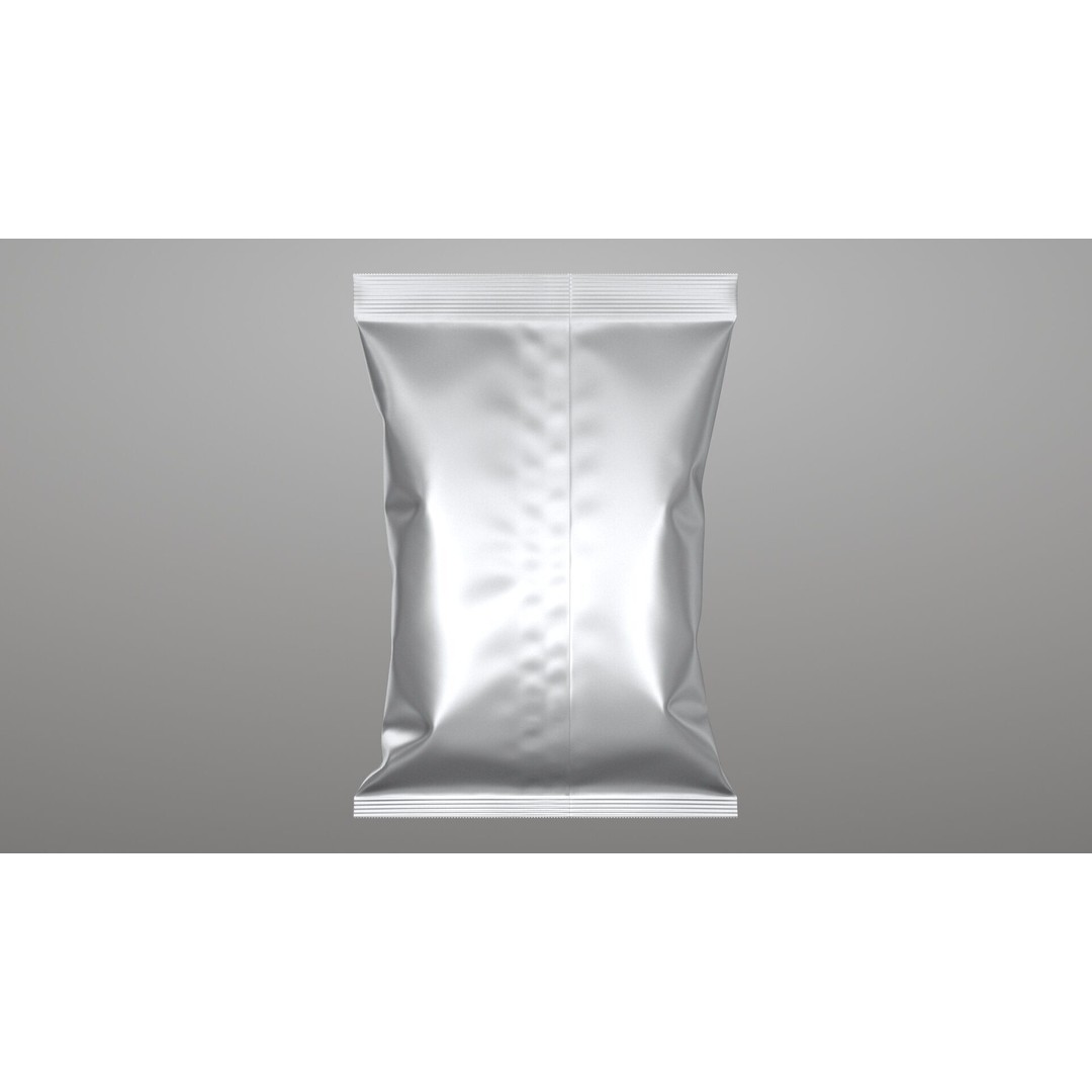 Food Packaging 3D Model – Low Poly Game Asset, FBX, PBR Textures - View 7