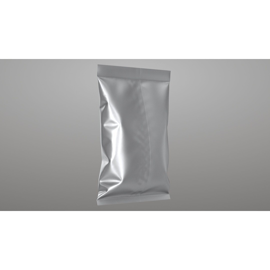 Food Packaging 3D Model – Low Poly Game Asset, FBX, PBR Textures - View 8