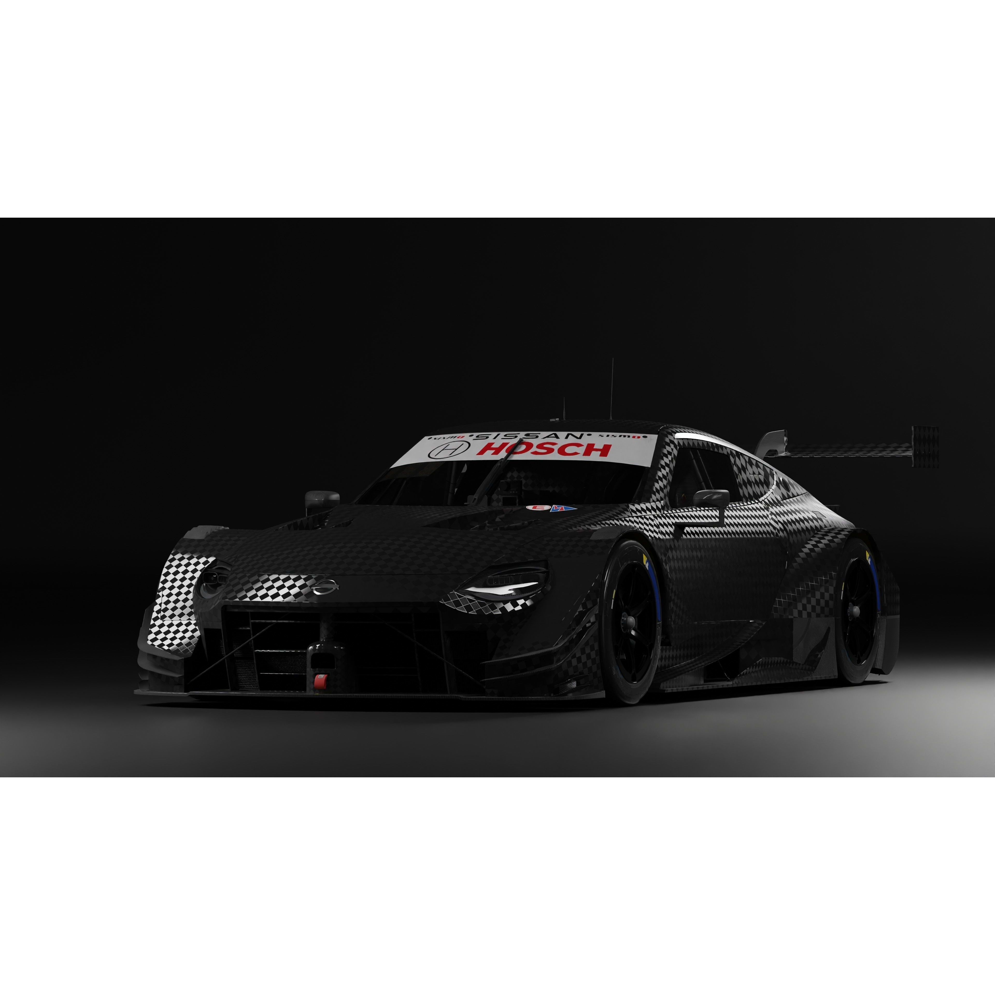 Nissan Z RZ34 GT500 - Game-Ready 3D Model - View 11