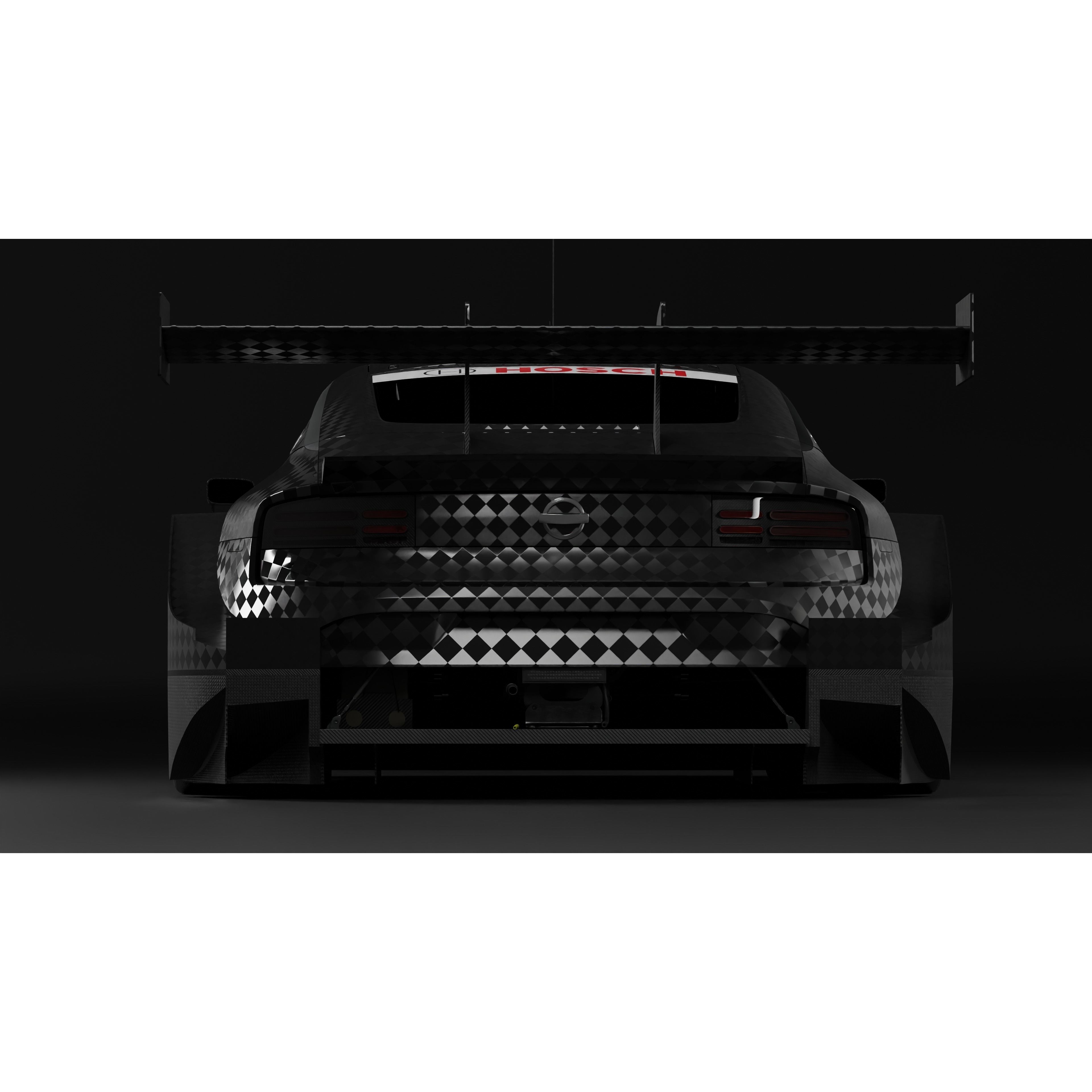Nissan Z RZ34 GT500 - Game-Ready 3D Model - View 13