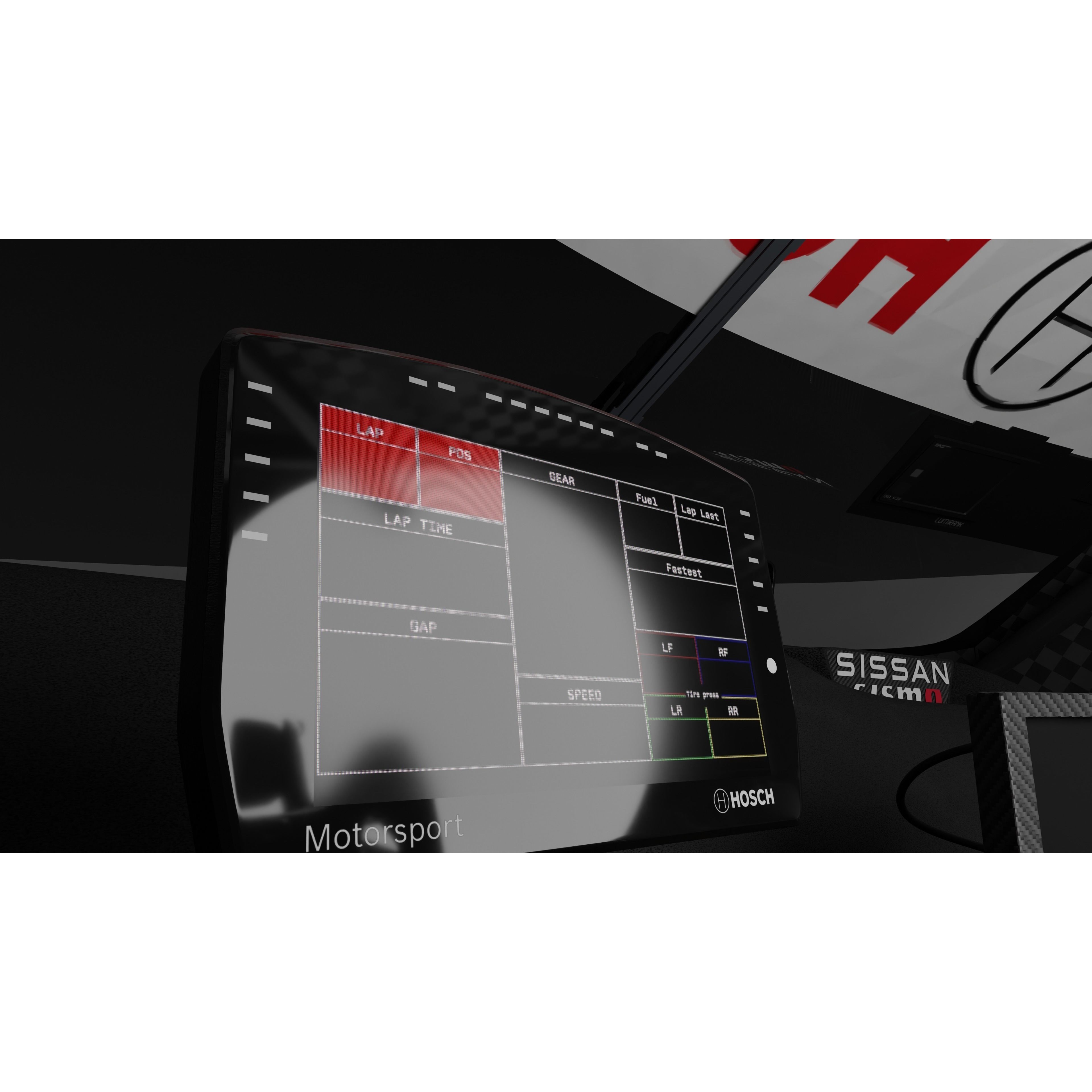 Nissan Z RZ34 GT500 - Game-Ready 3D Model - View 16