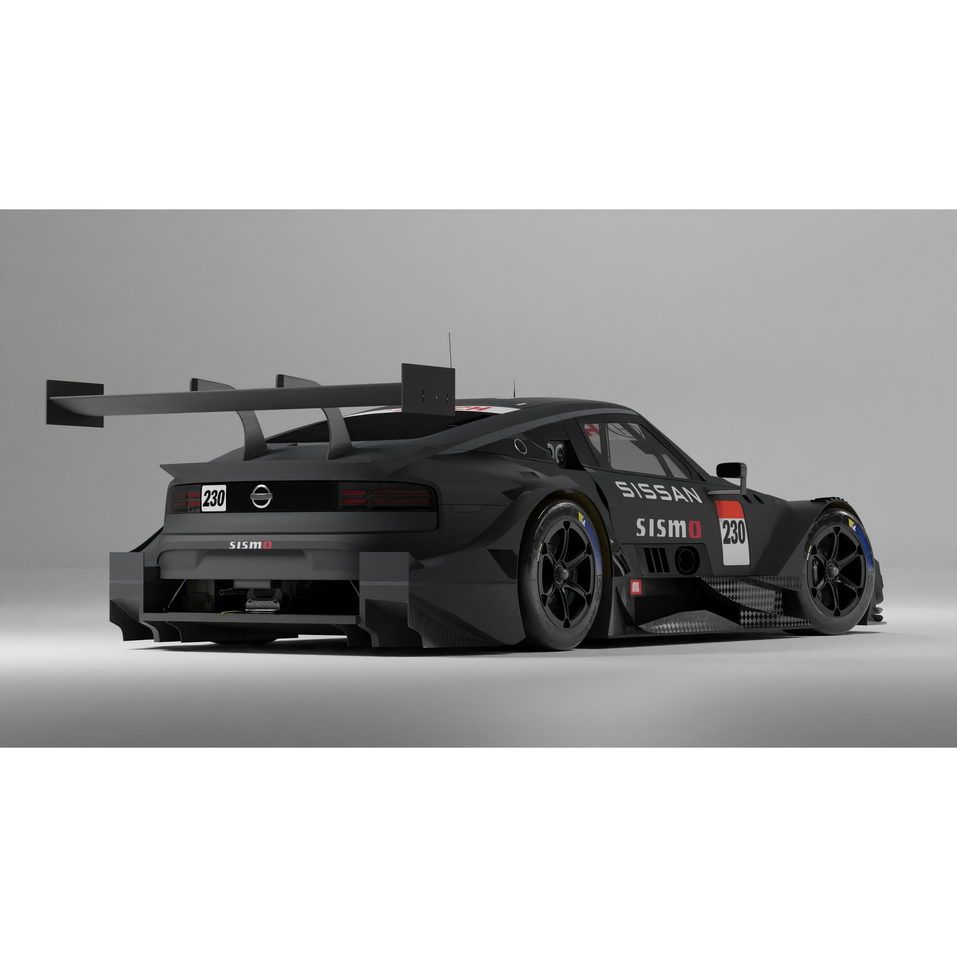 Nissan Z RZ34 GT500 - Game-Ready 3D Model - View 3