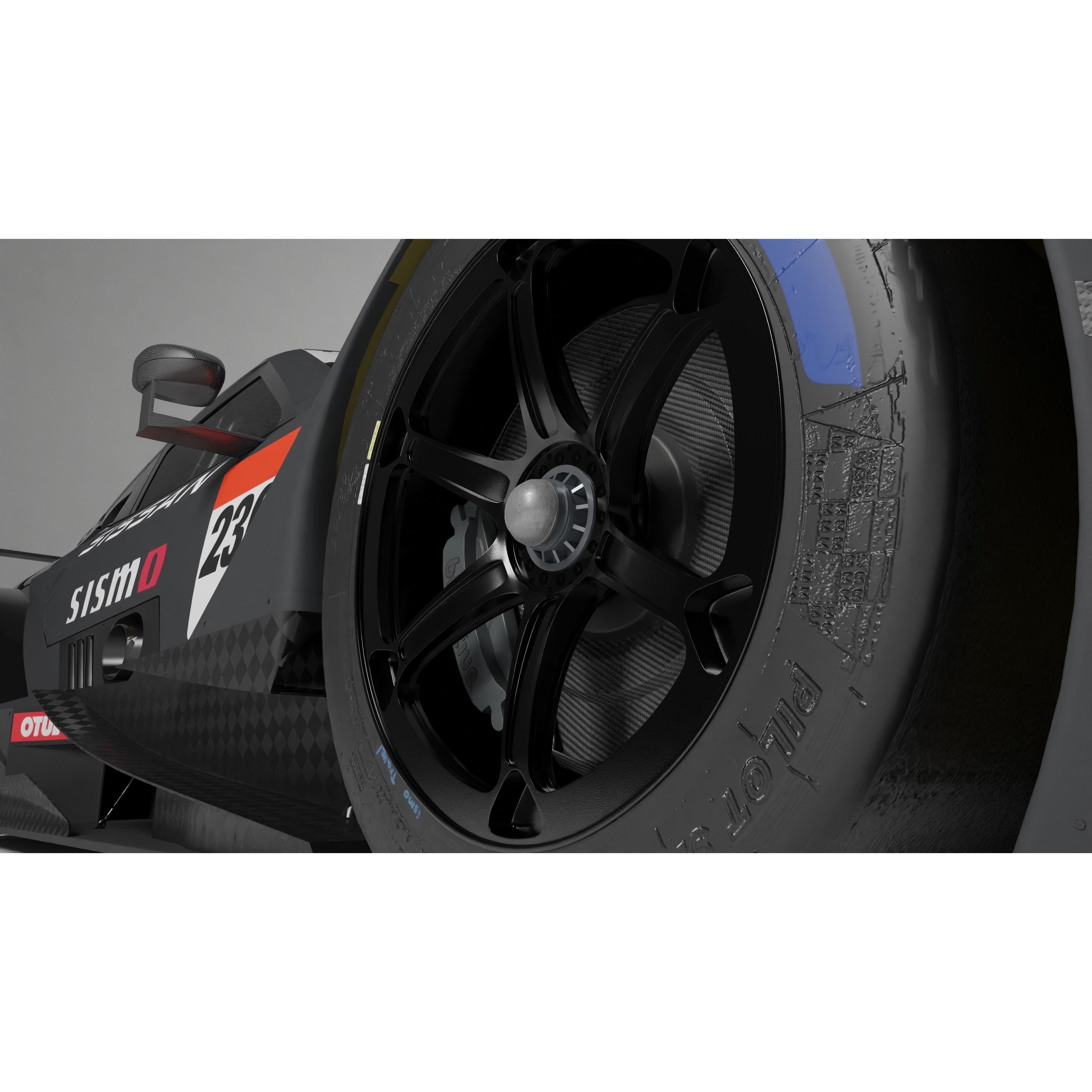 Nissan Z RZ34 GT500 - Game-Ready 3D Model - View 8