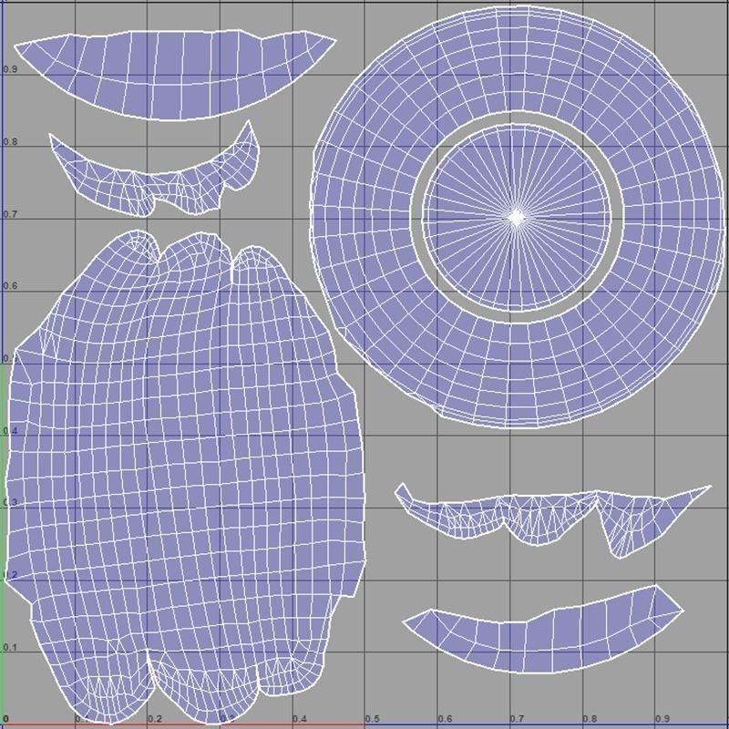PazhamPori 3D Model – Low Poly PBR Food Asset, FBX - View 8