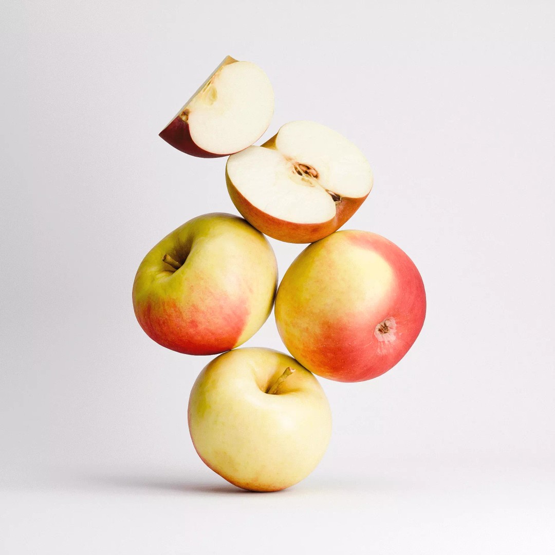 Honeycrisp Apples 3D Model – Low Poly PBR Asset, FBX, OBJ - View 3