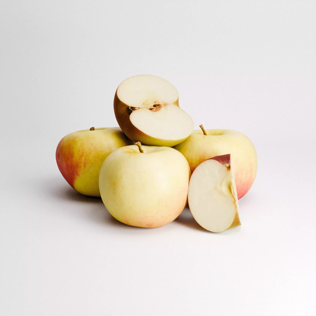 Honeycrisp Apples 3D Model – Low Poly PBR Asset, FBX, OBJ - View 7
