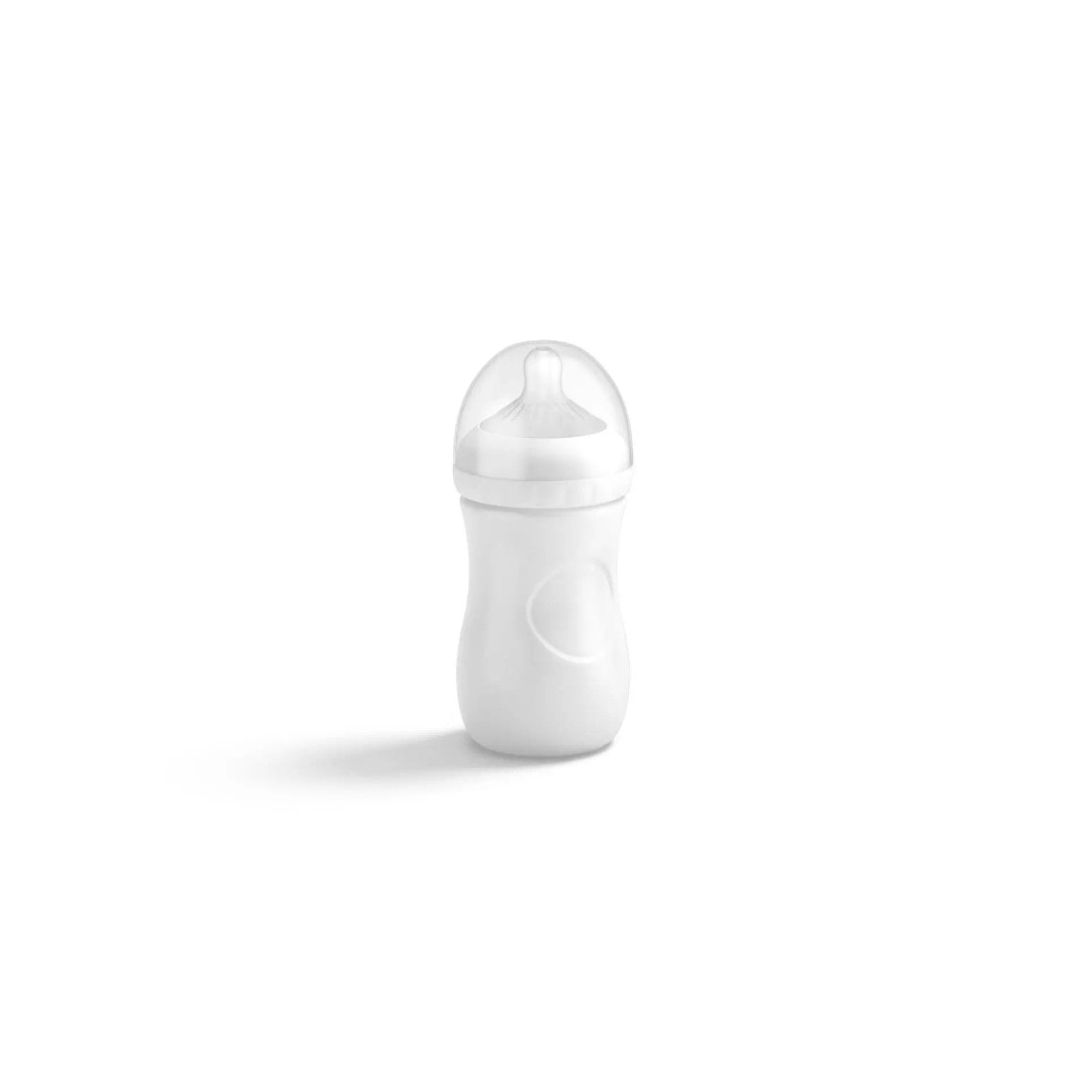 White Plastic Baby Bottle 3D Model – PBR Textured, Various Formats - View 2