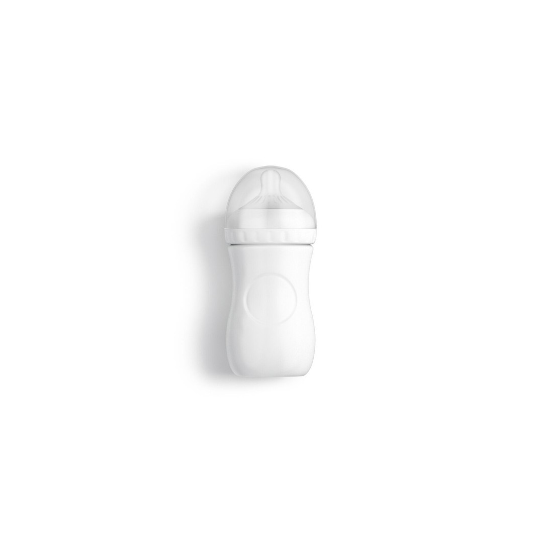 White Plastic Baby Bottle 3D Model – PBR Textured, Various Formats - View 5