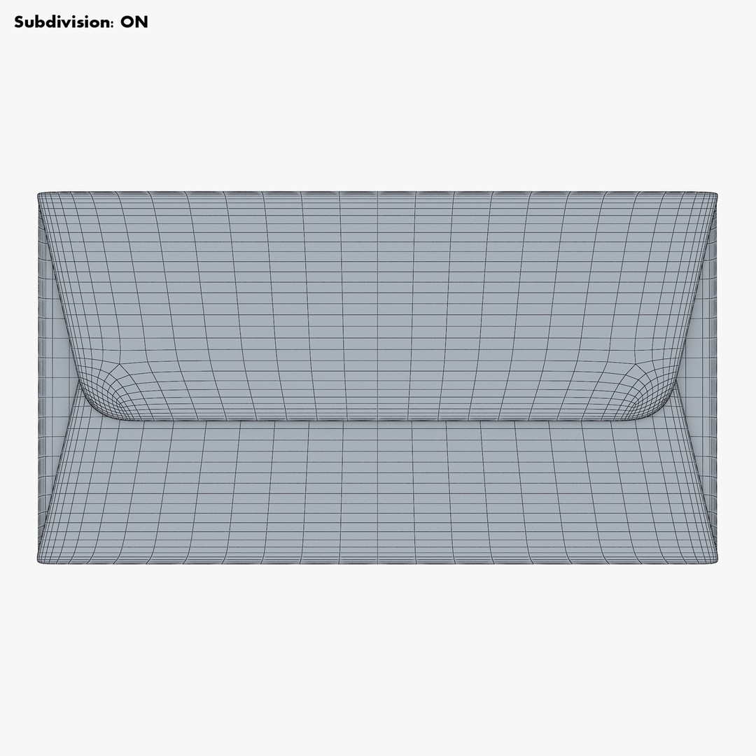 Cardboard Trapezoid Box M 3D Model – PBR Textures, Game-Ready Formats - View 12