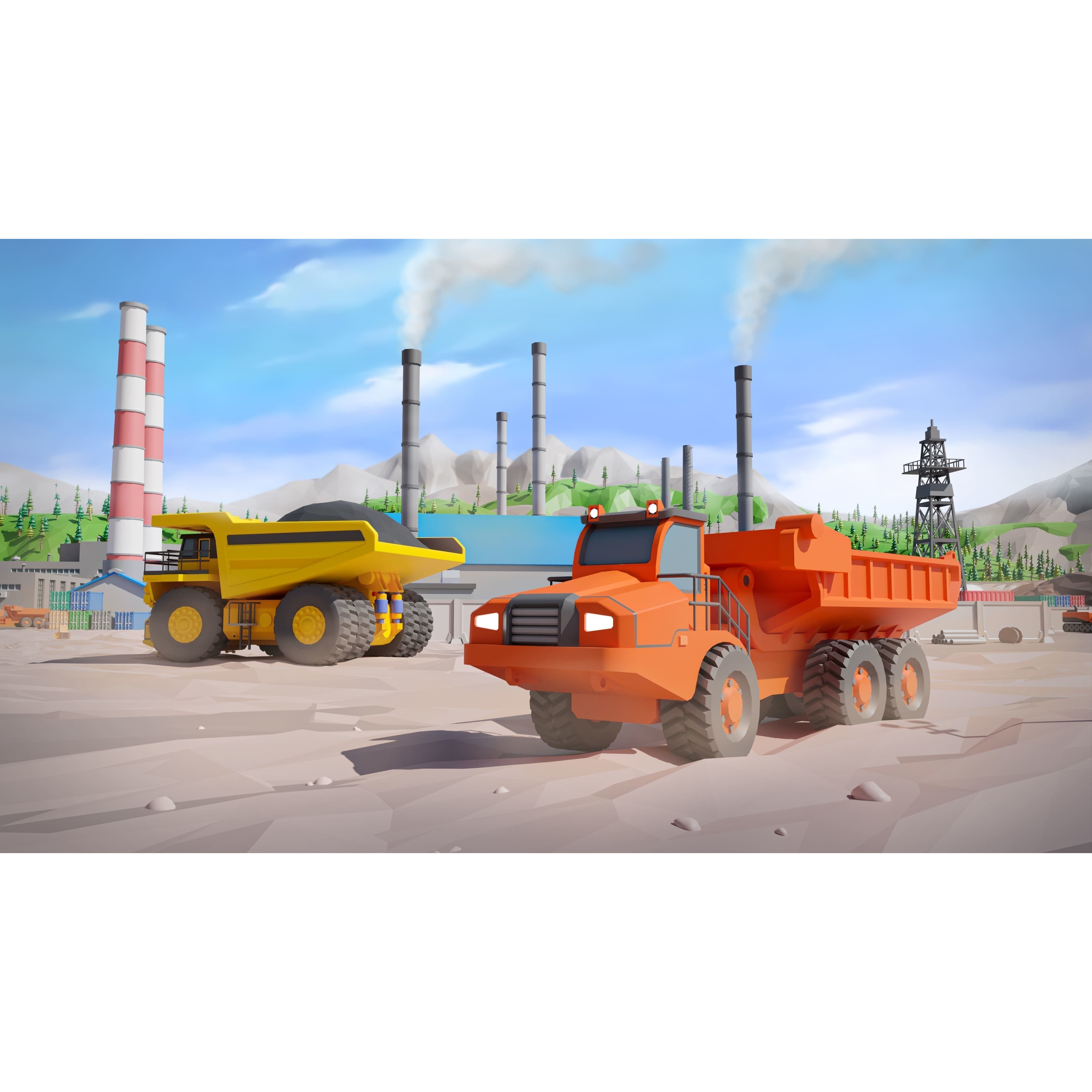 Heavy Machinery - Low-Poly Game-Ready 3D Model - View 20