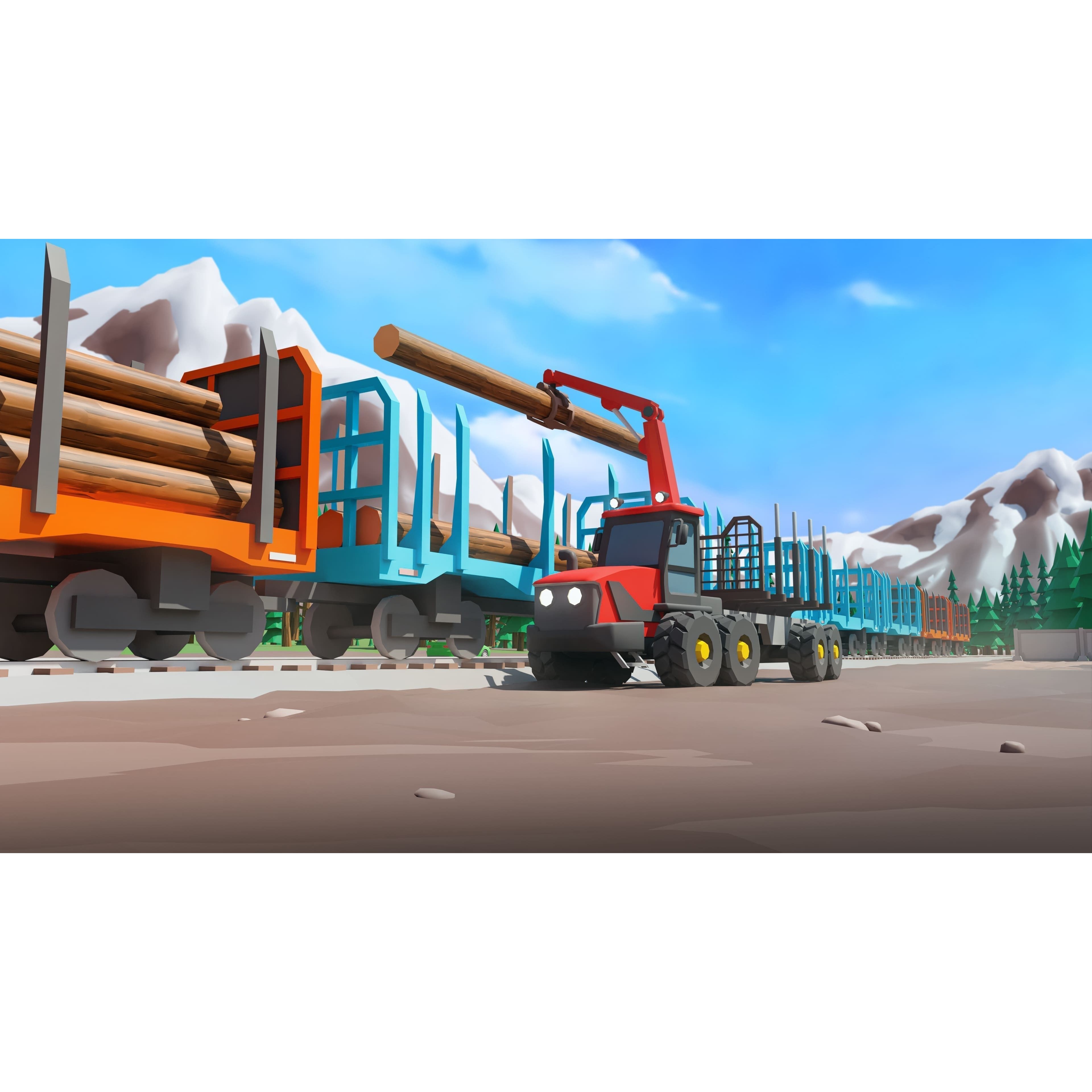 Heavy Machinery - Low-Poly Game-Ready 3D Model - View 25