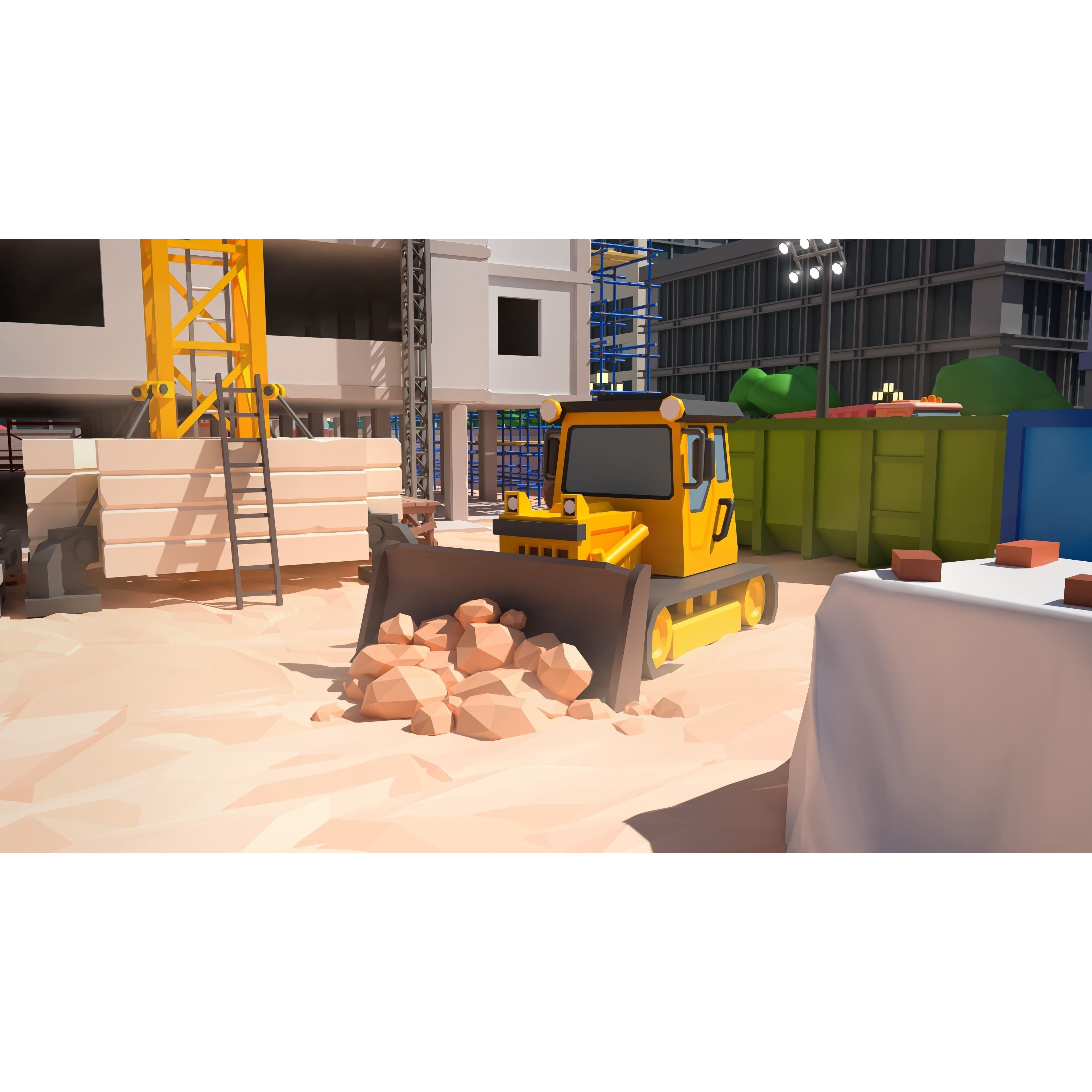 Heavy Machinery - Low-Poly Game-Ready 3D Model - View 29