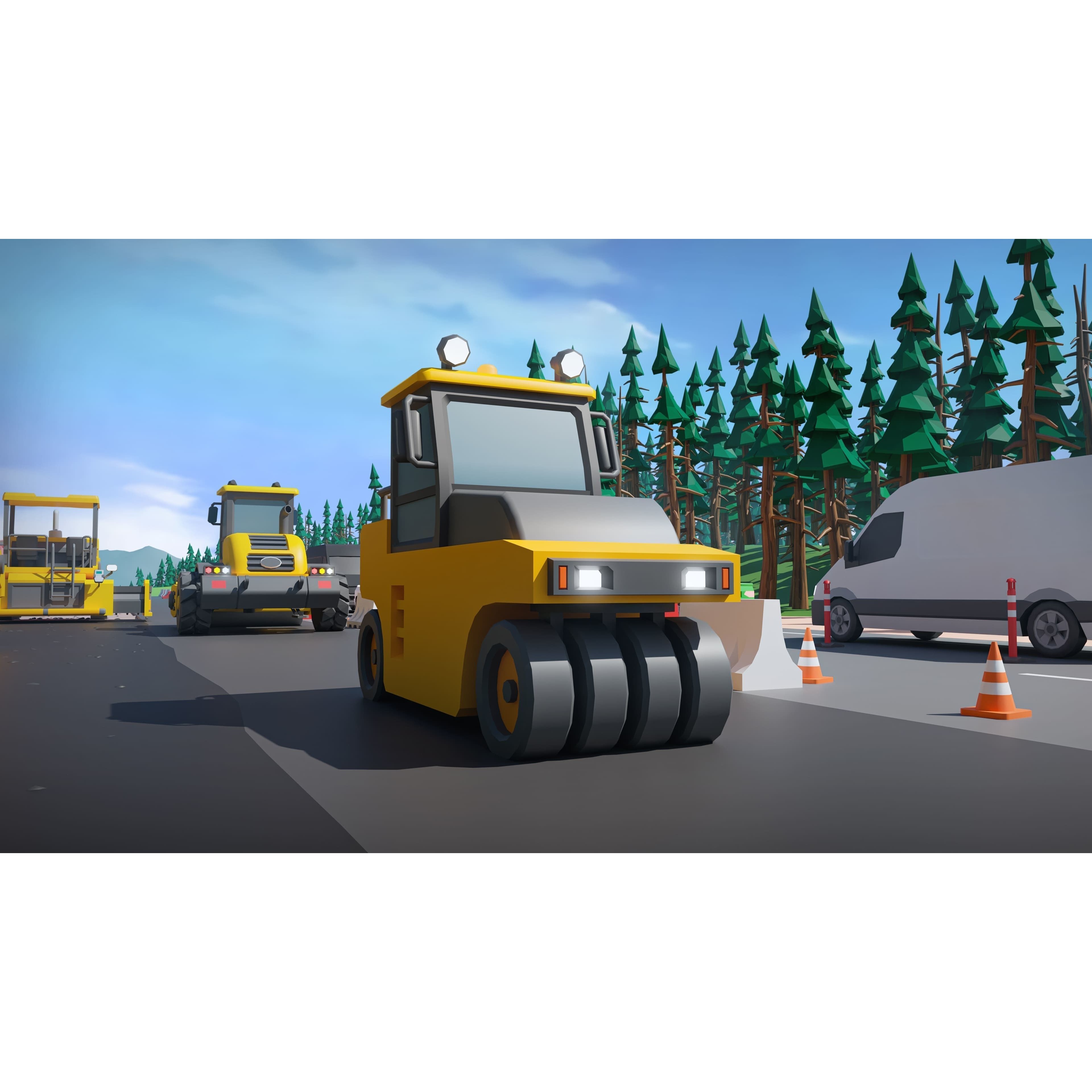 Heavy Machinery - Low-Poly Game-Ready 3D Model - View 33