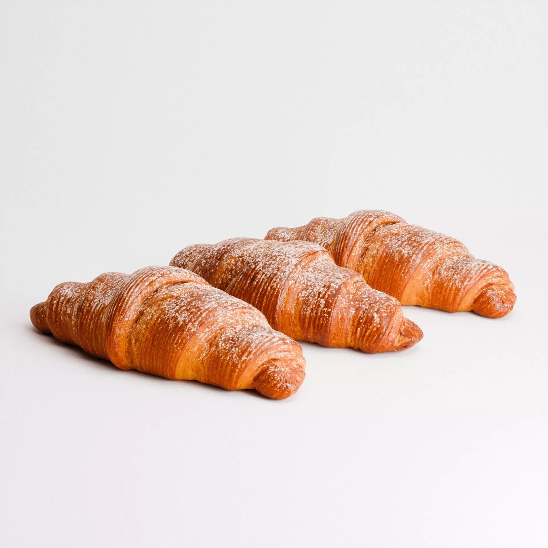 Vanilla Croissant 3D Model – Low Poly PBR Asset, FBX, OBJ, Blender - View 4