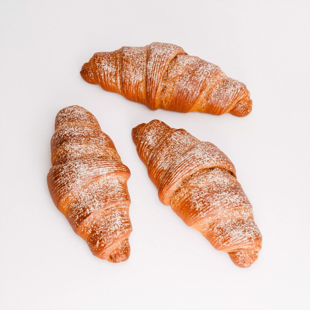 Vanilla Croissant 3D Model – Low Poly PBR Asset, FBX, OBJ, Blender - View 6