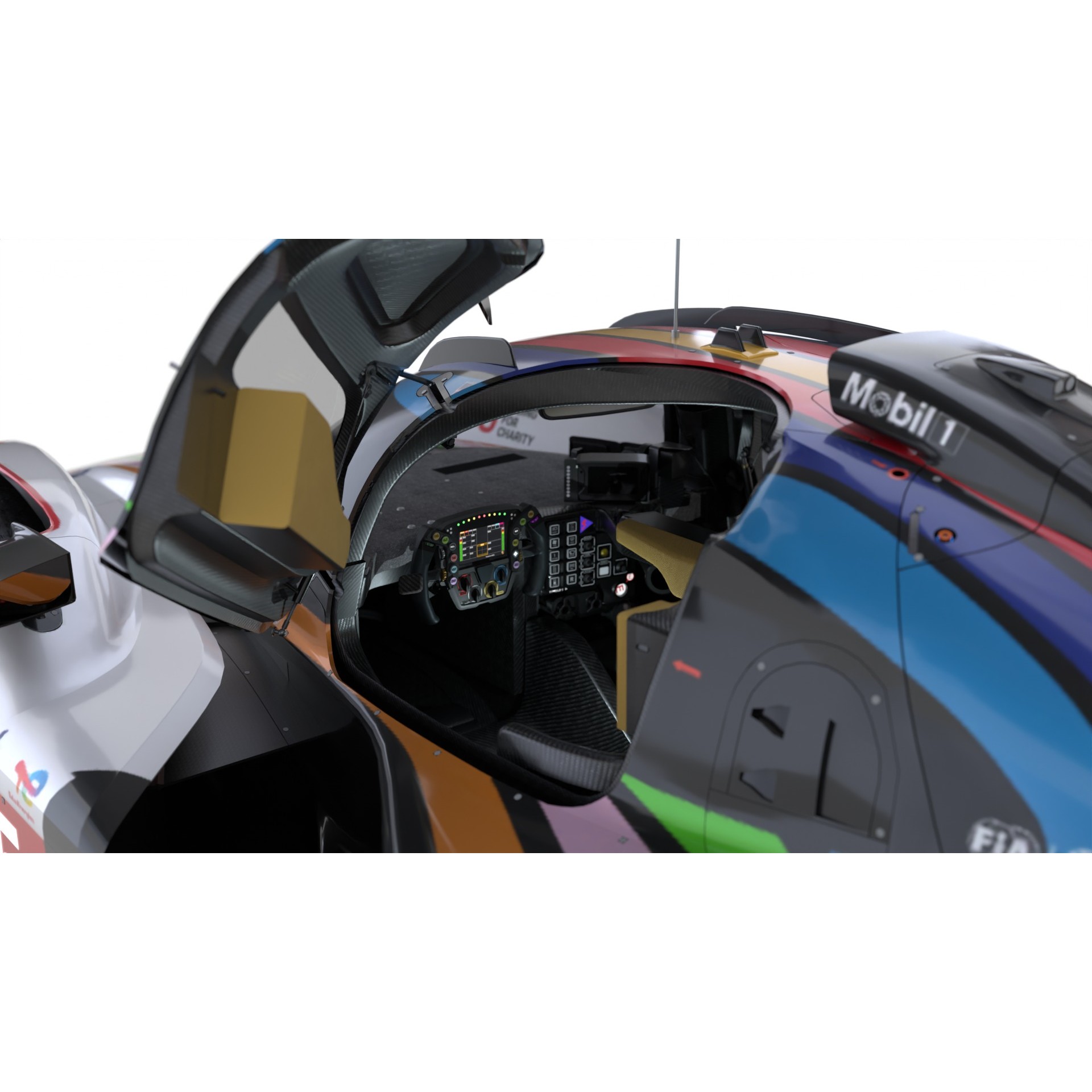 Porsche 963 LMDh - Game-Ready 3D Model