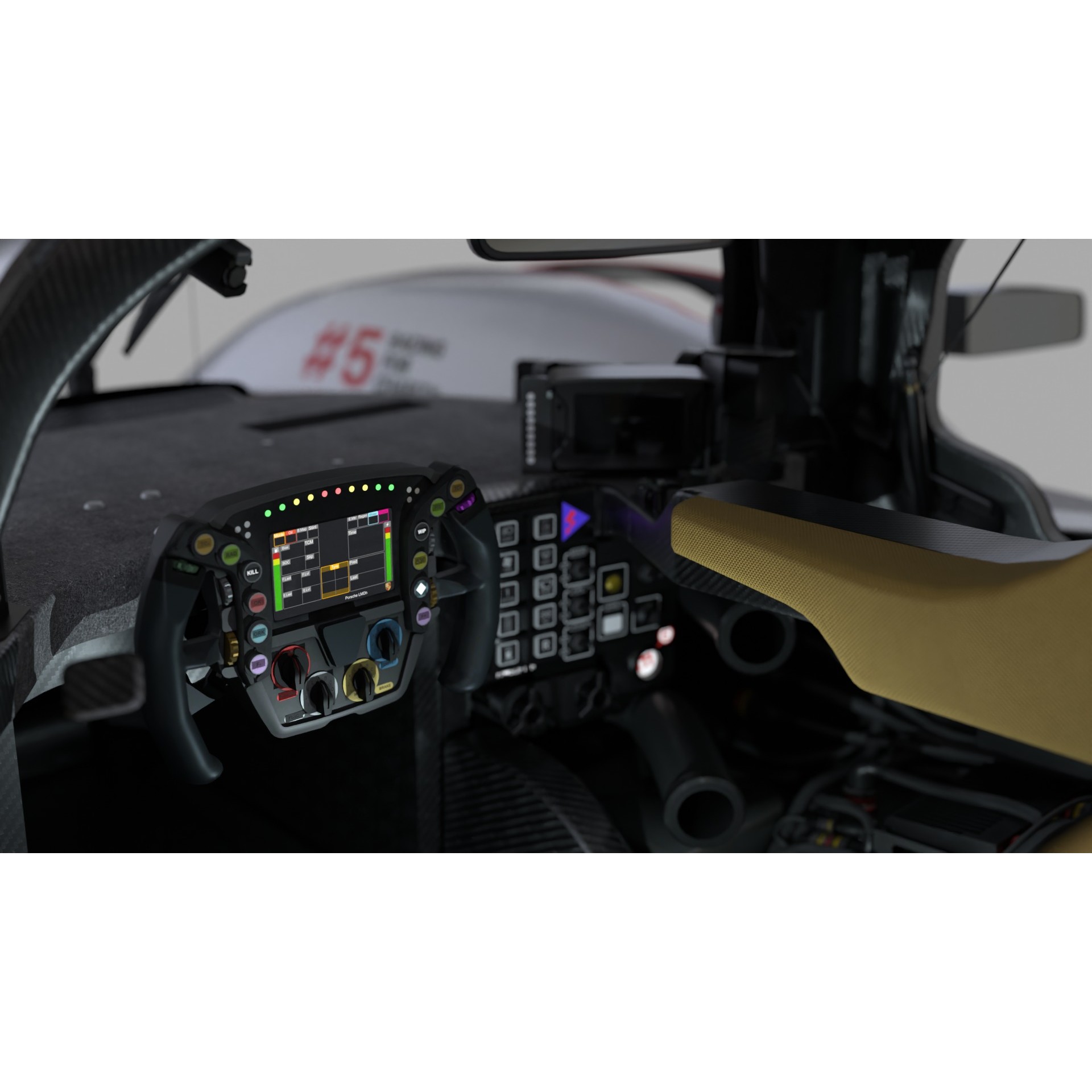 Porsche 963 LMDh - Game-Ready 3D Model - View 21