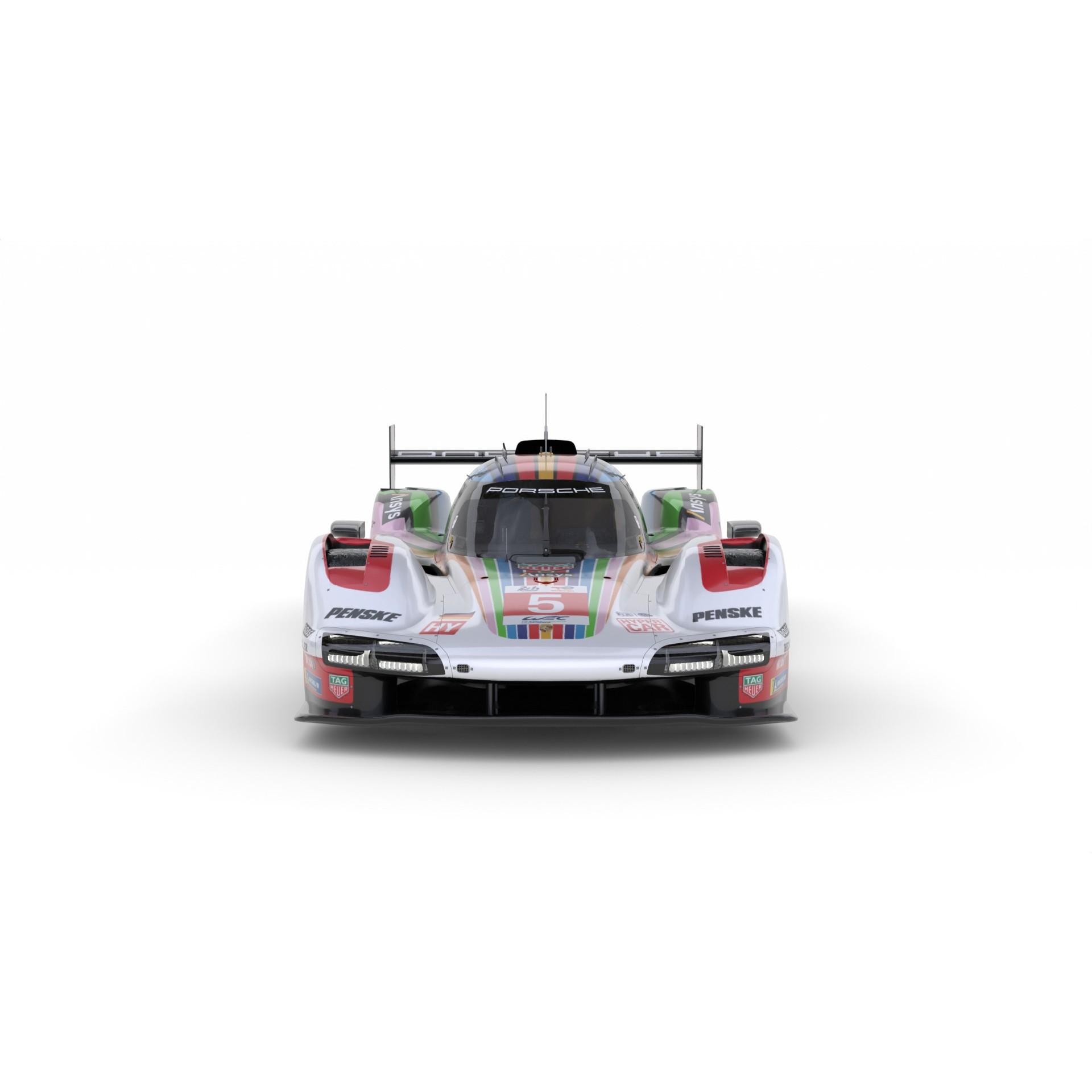 Porsche 963 LMDh - Game-Ready 3D Model - View 8