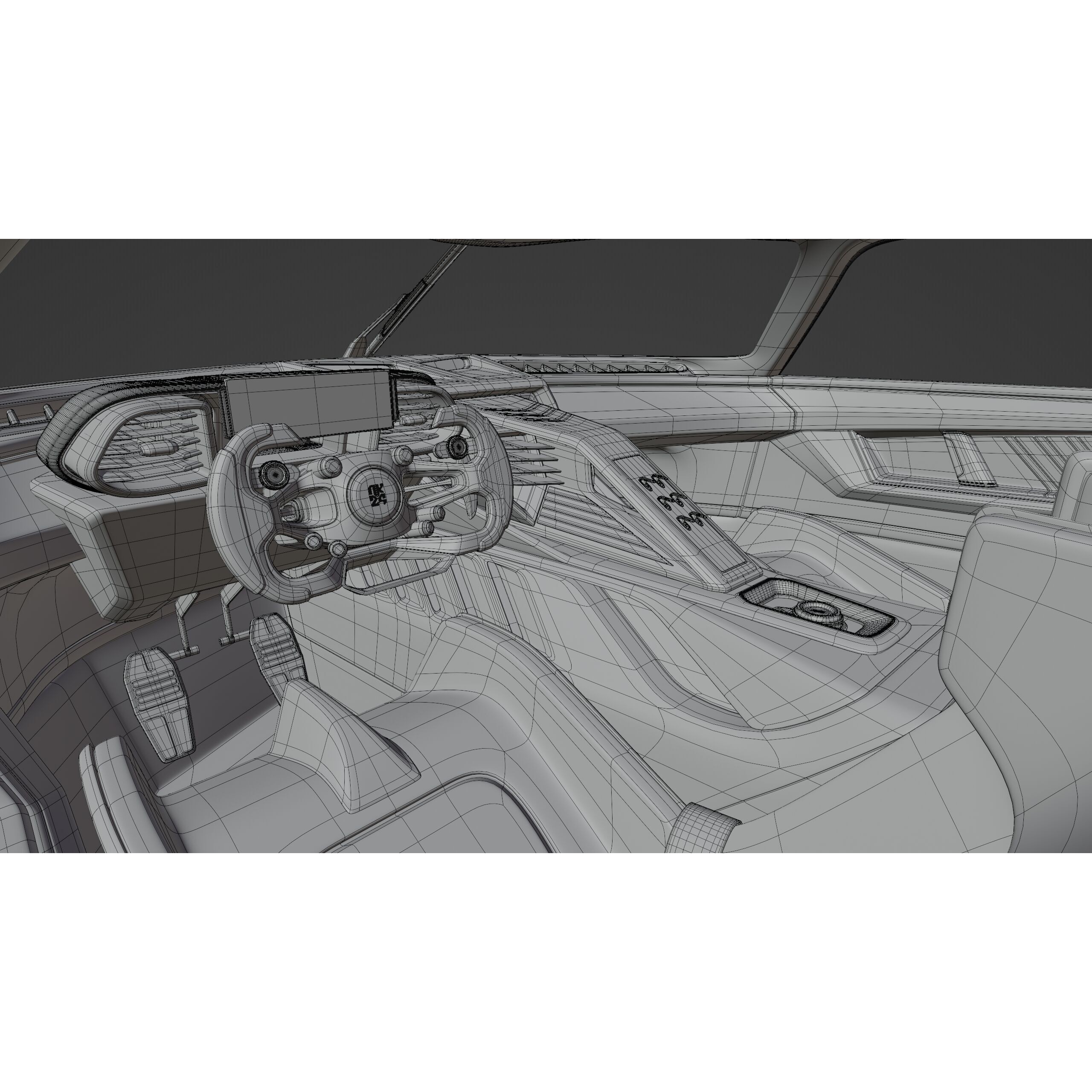 Hyper Vision AK24 - Game-Ready 3D Model - View 38