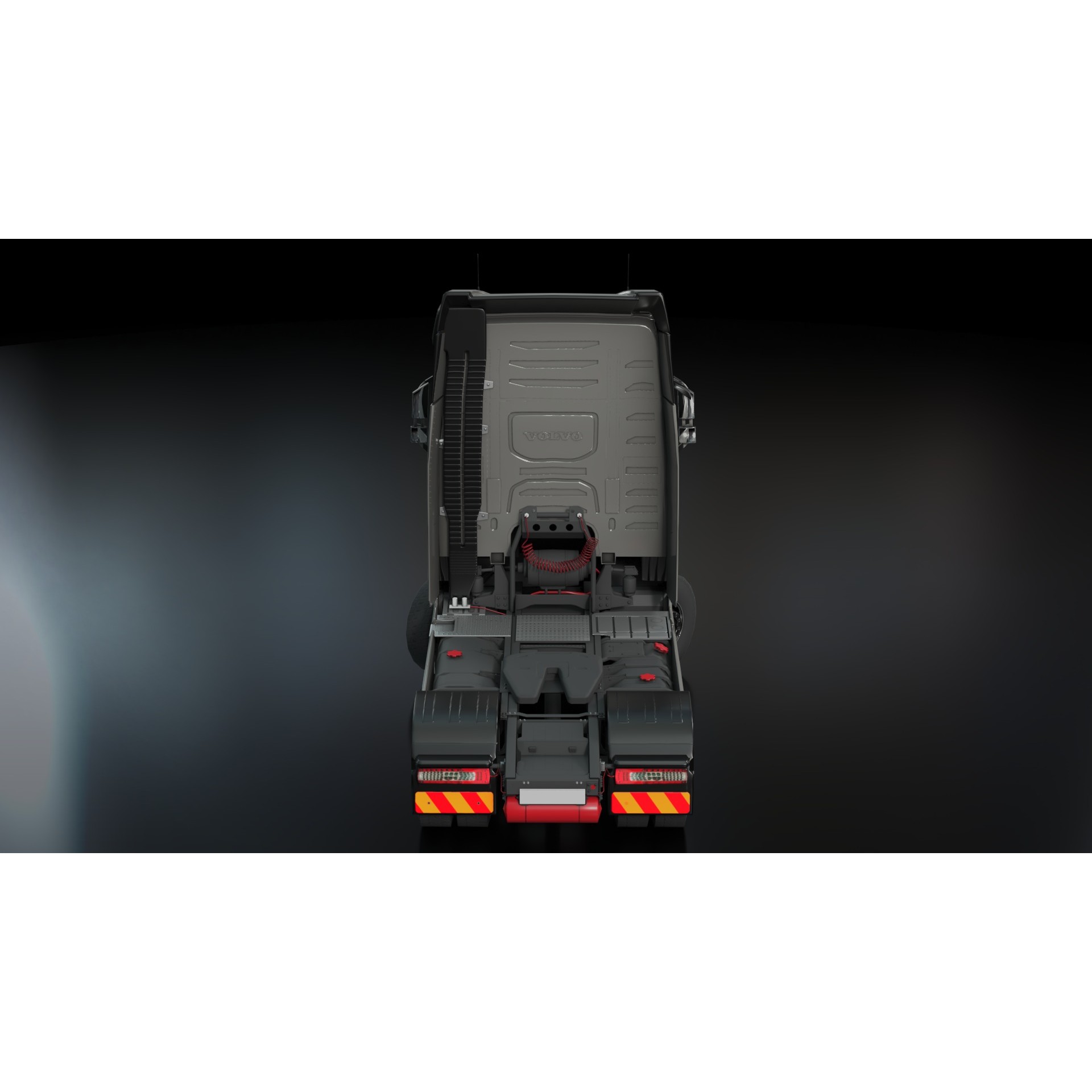 Volvo FH16 Trailer Collection - Low-Poly Game-Ready 3D Model - View 9