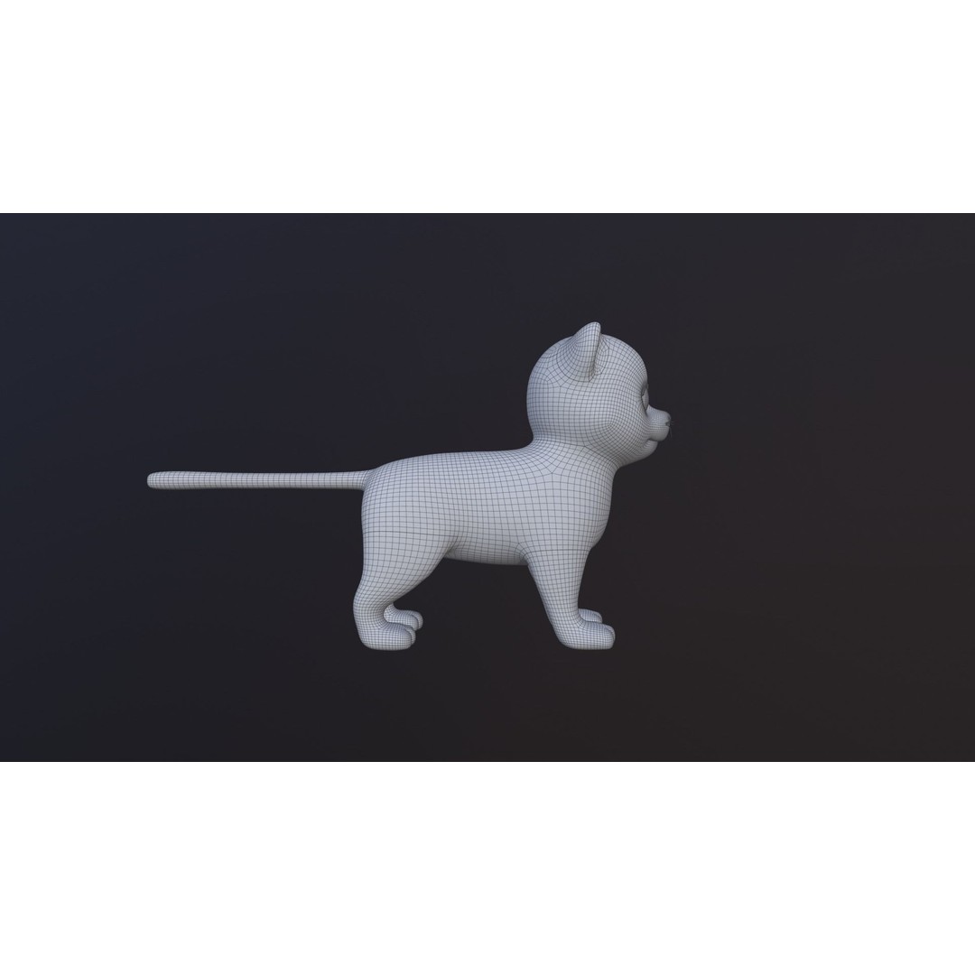 Tiger 3D Model – Rigged Cartoon Animal for Animation, FBX - View 14