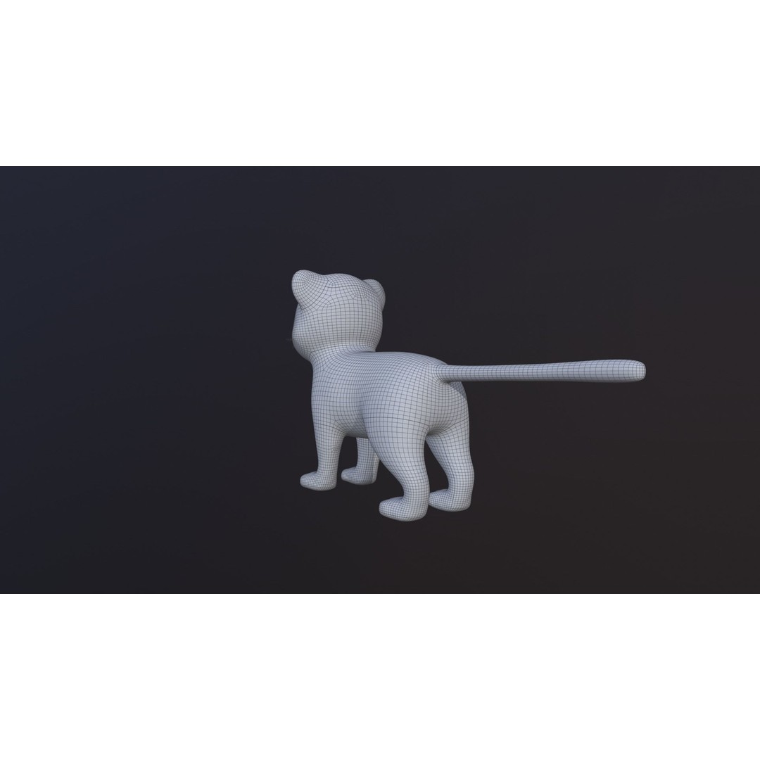 Tiger 3D Model – Rigged Cartoon Animal for Animation, FBX - View 16