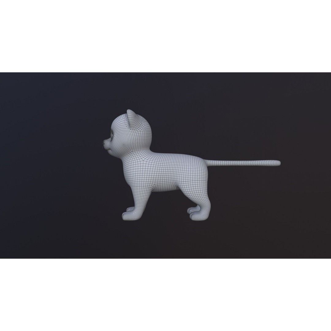 Tiger 3D Model – Rigged Cartoon Animal for Animation, FBX - View 17
