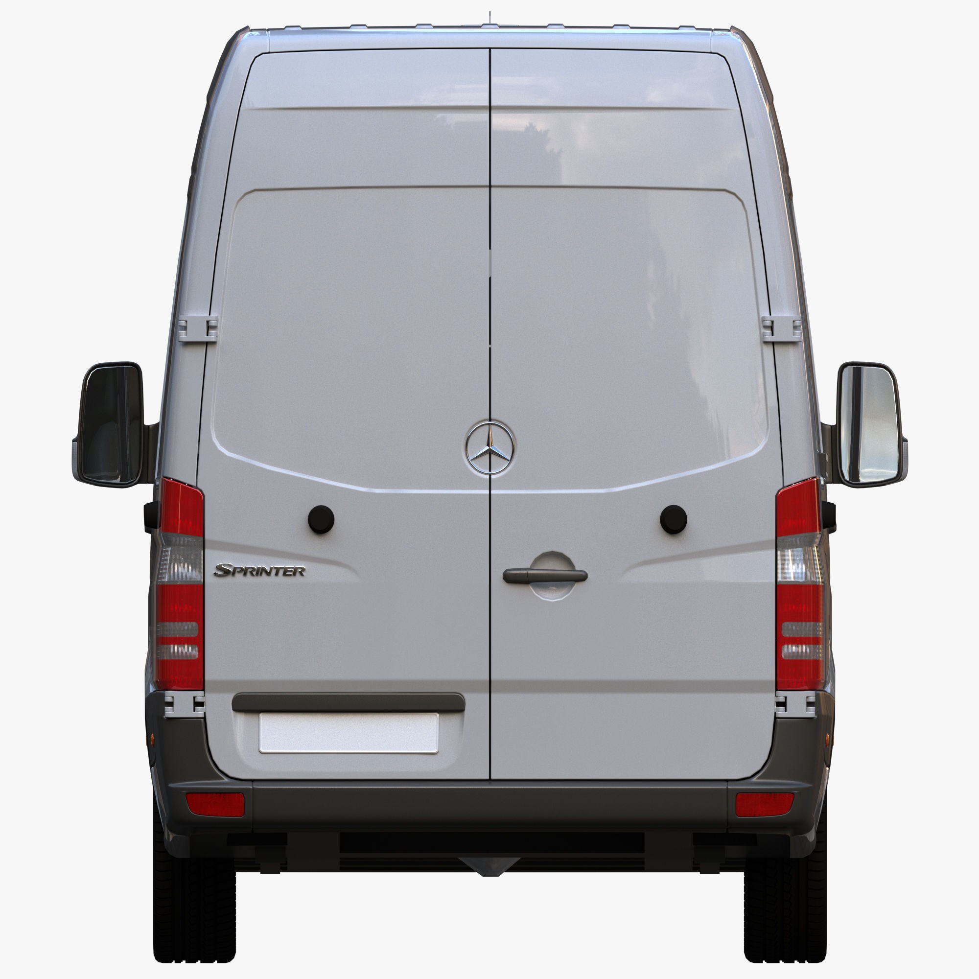 Mercedes-Benz Sprinter - Game-Ready 3D Model - View 11