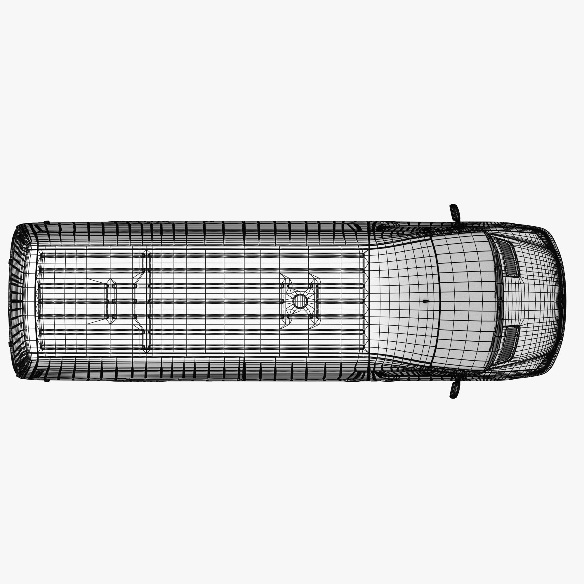 Mercedes-Benz Sprinter - Game-Ready 3D Model - View 14