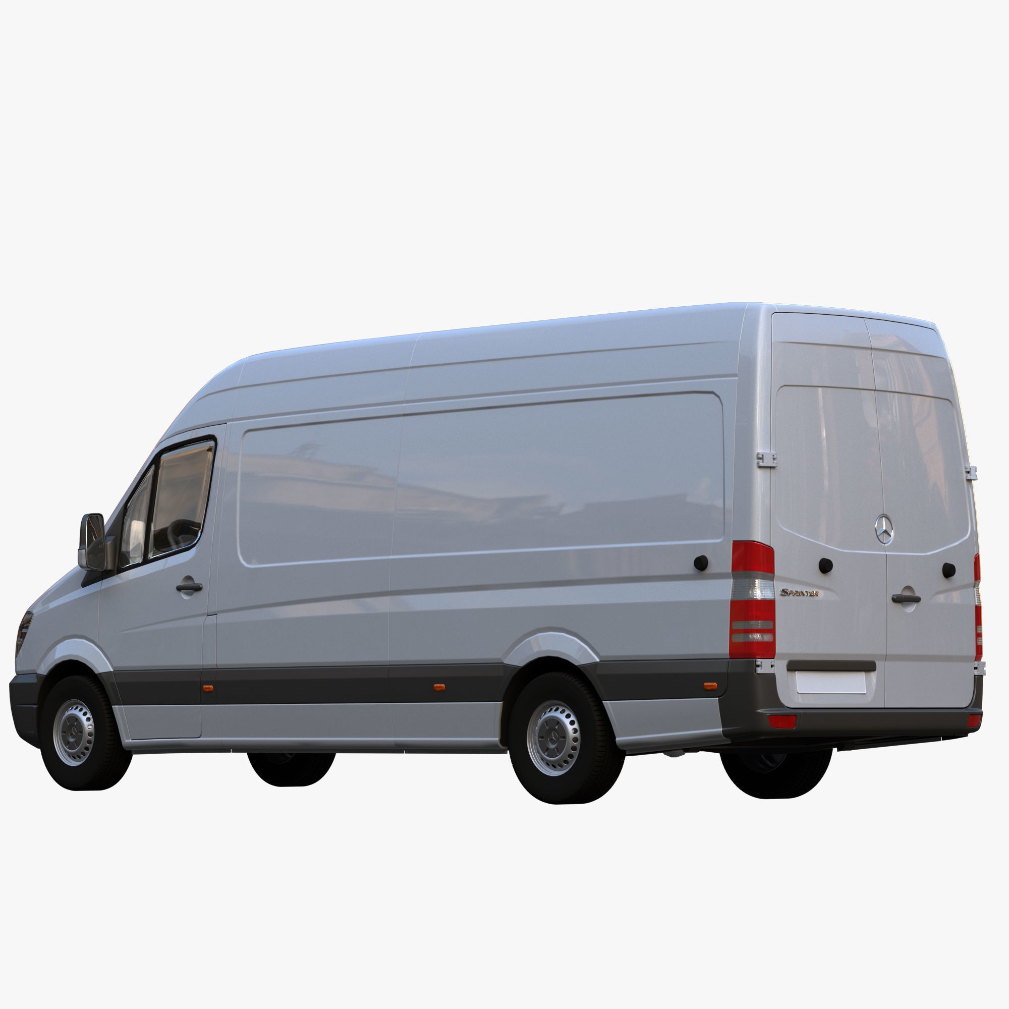 Mercedes-Benz Sprinter - Game-Ready 3D Model - View 4