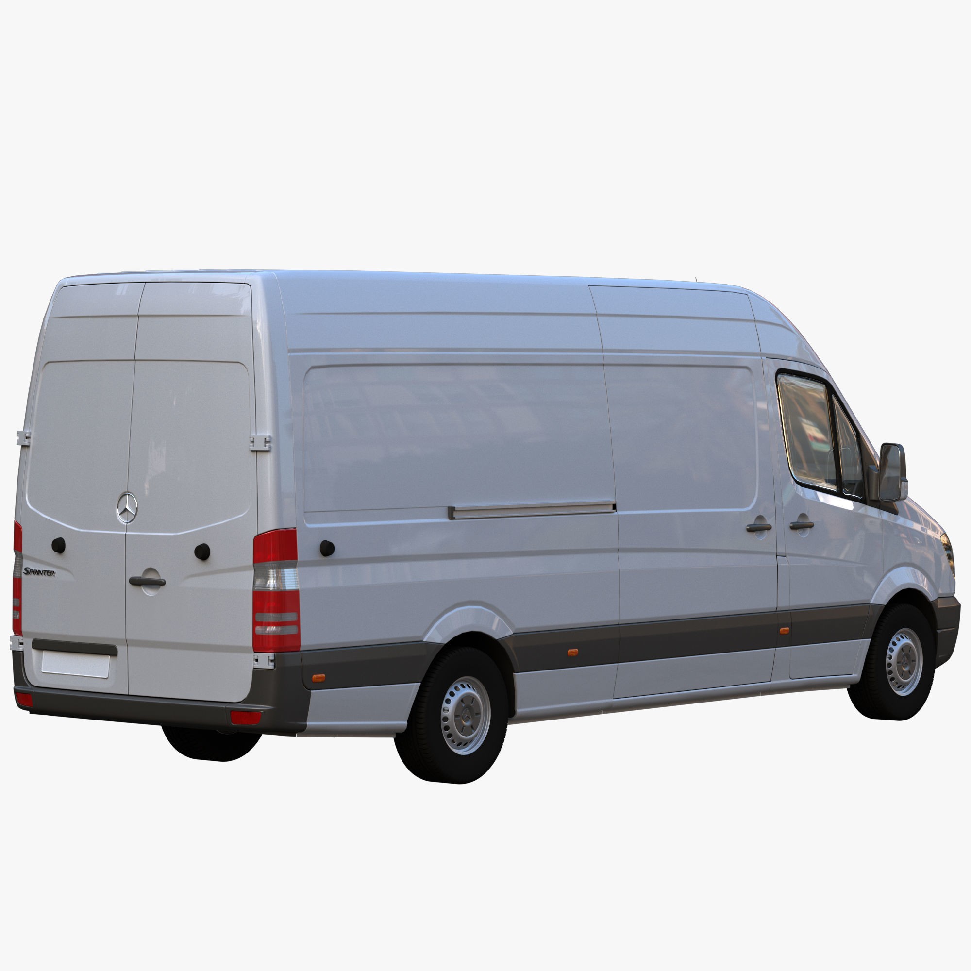 Mercedes-Benz Sprinter - Game-Ready 3D Model - View 5