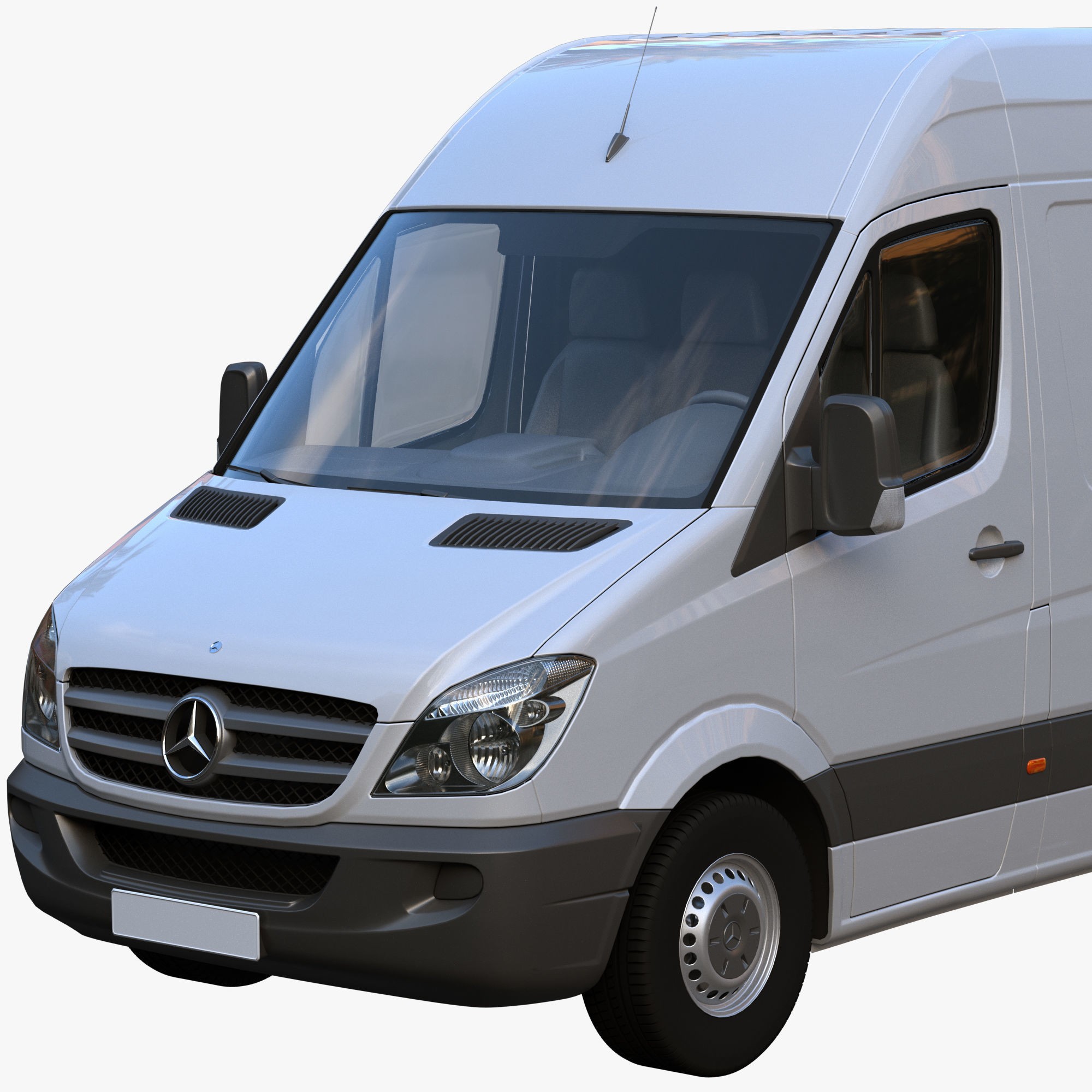 Mercedes-Benz Sprinter - Game-Ready 3D Model - View 6