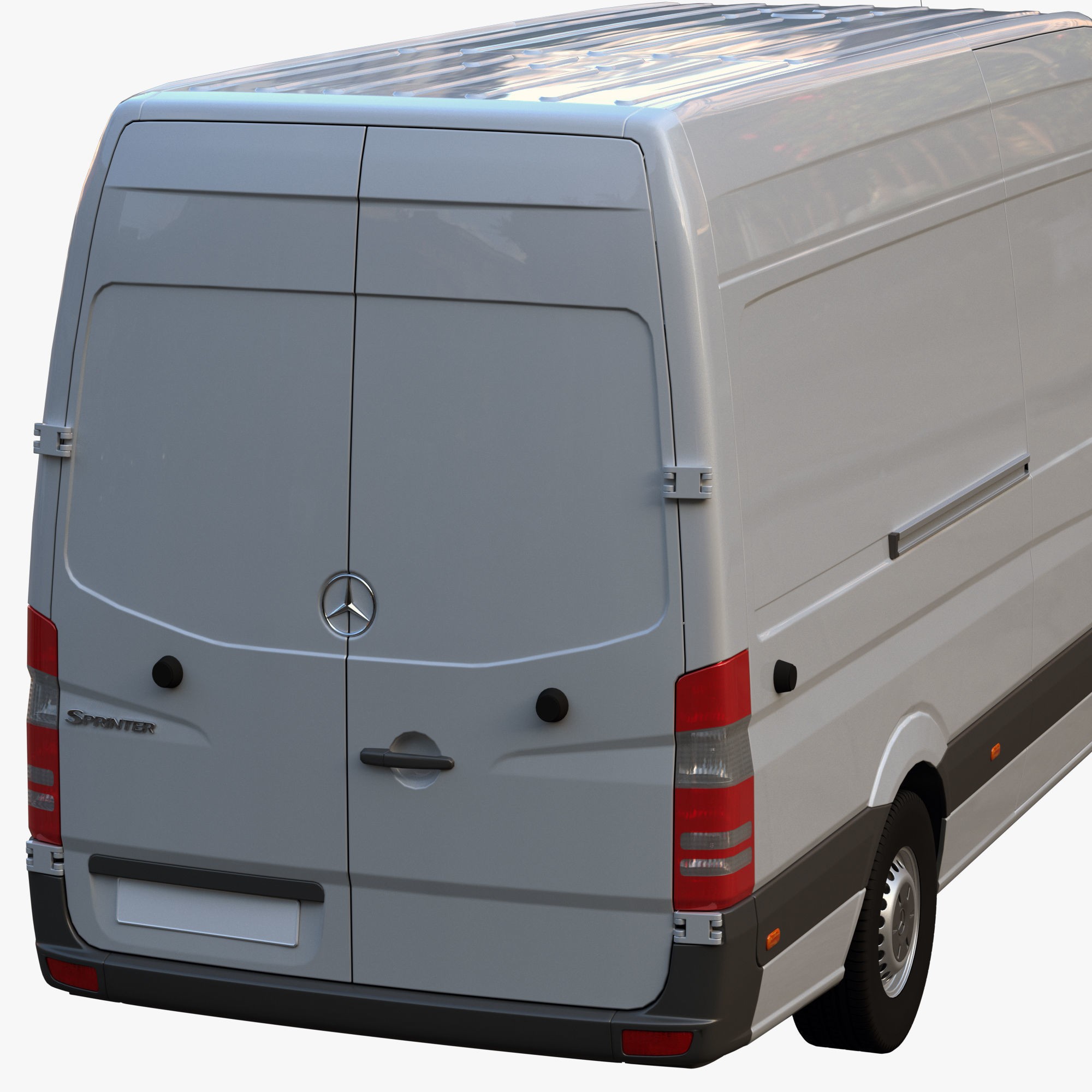 Mercedes-Benz Sprinter - Game-Ready 3D Model - View 7