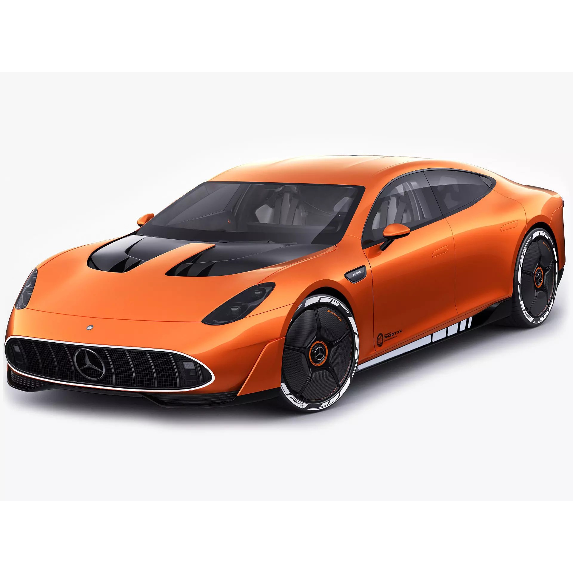 Mercedes-Benz AMG GT XX Concept 2025 - Game-Ready 3D Model - View 2