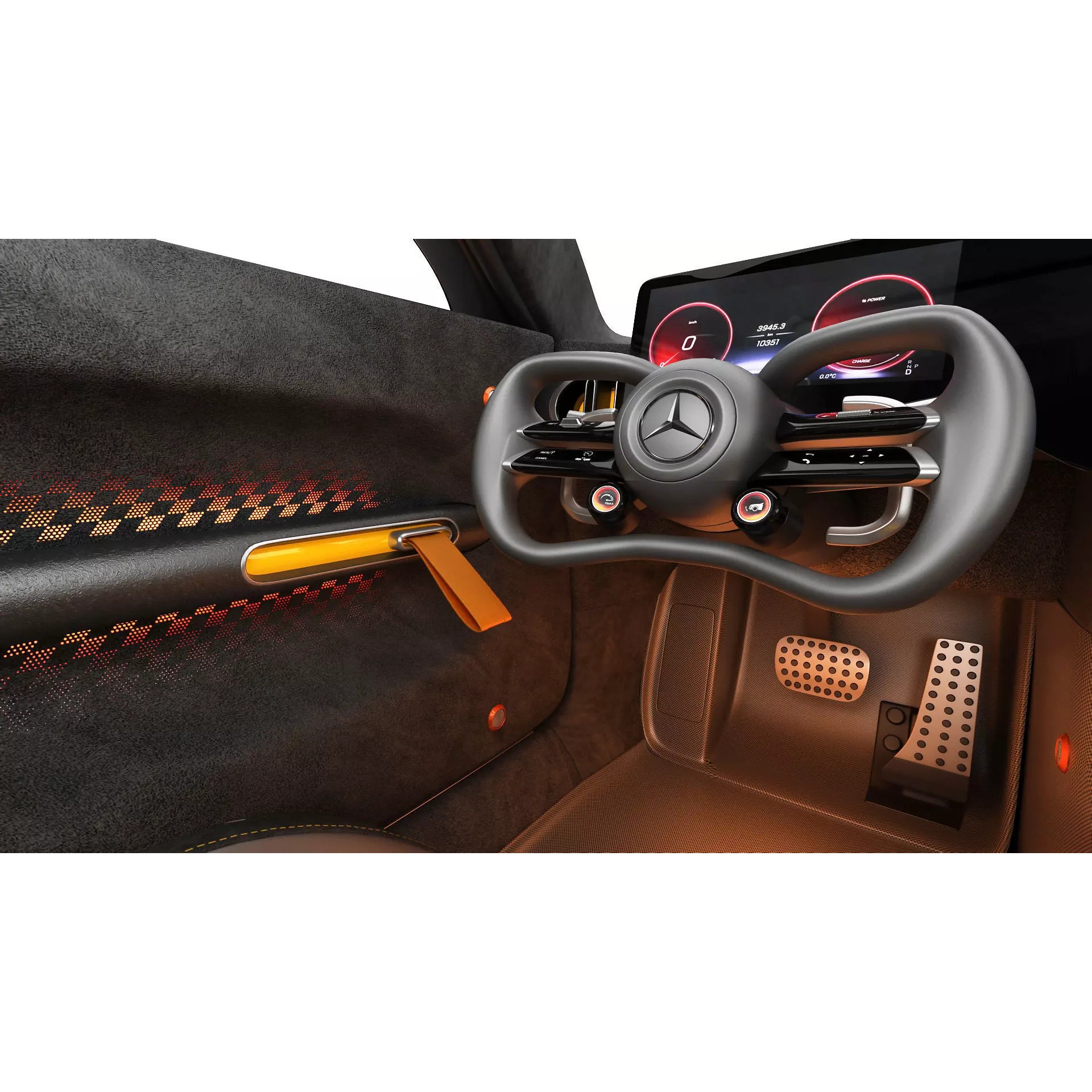 Mercedes-Benz AMG GT XX Concept 2025 - Game-Ready 3D Model - View 27