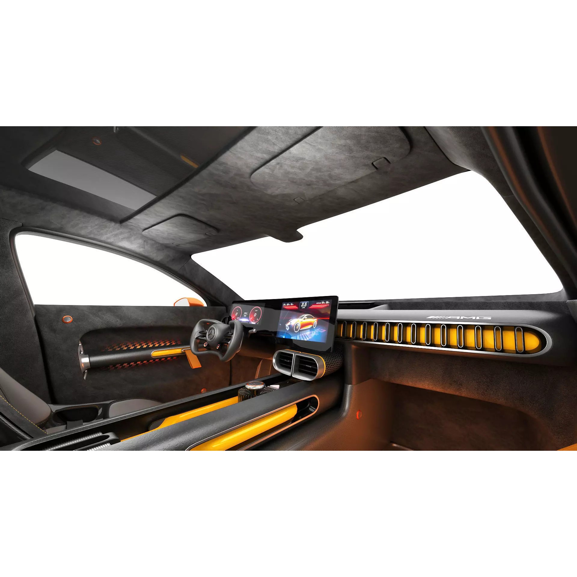 Mercedes-Benz AMG GT XX Concept 2025 - Game-Ready 3D Model - View 28