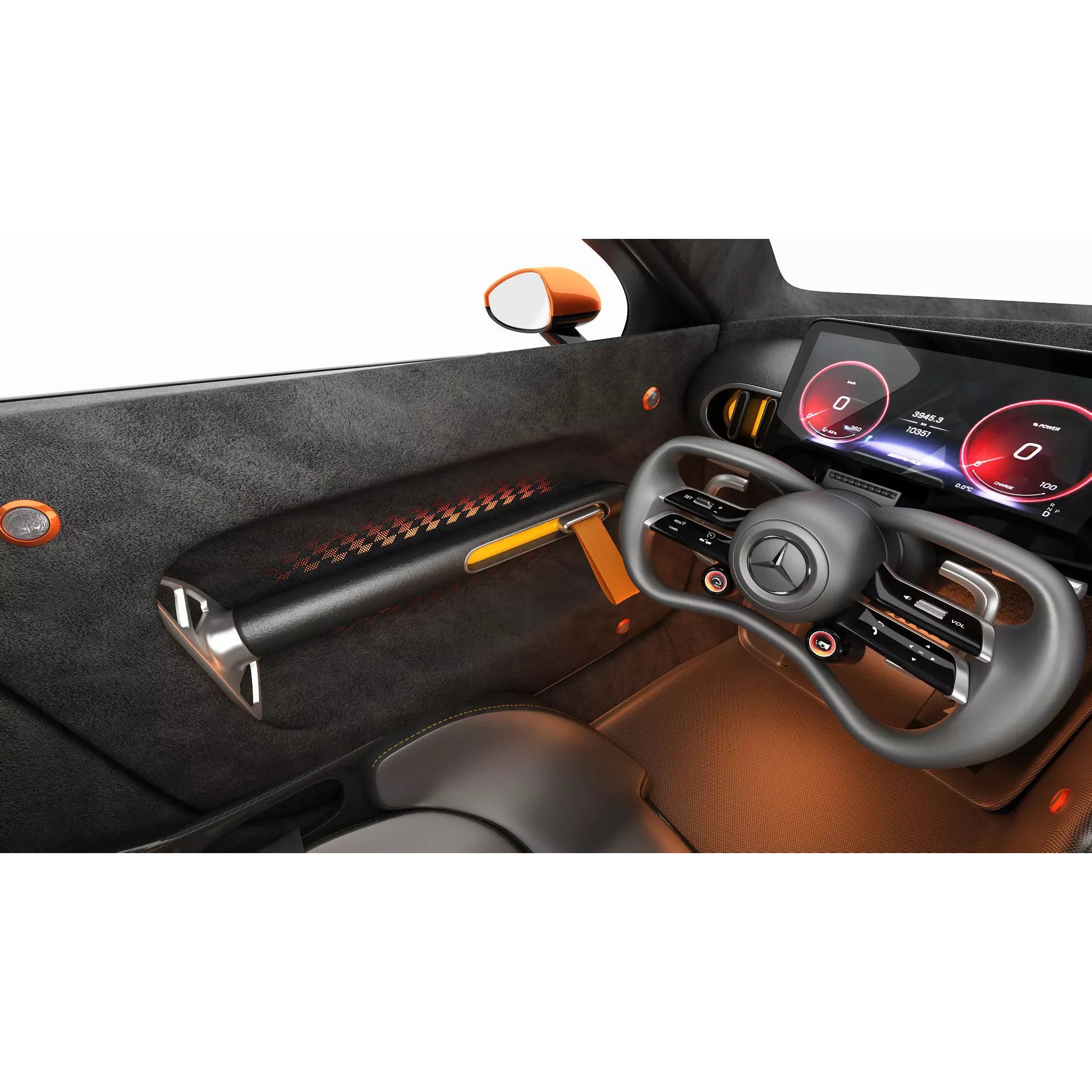 Mercedes-Benz AMG GT XX Concept 2025 - Game-Ready 3D Model - View 29