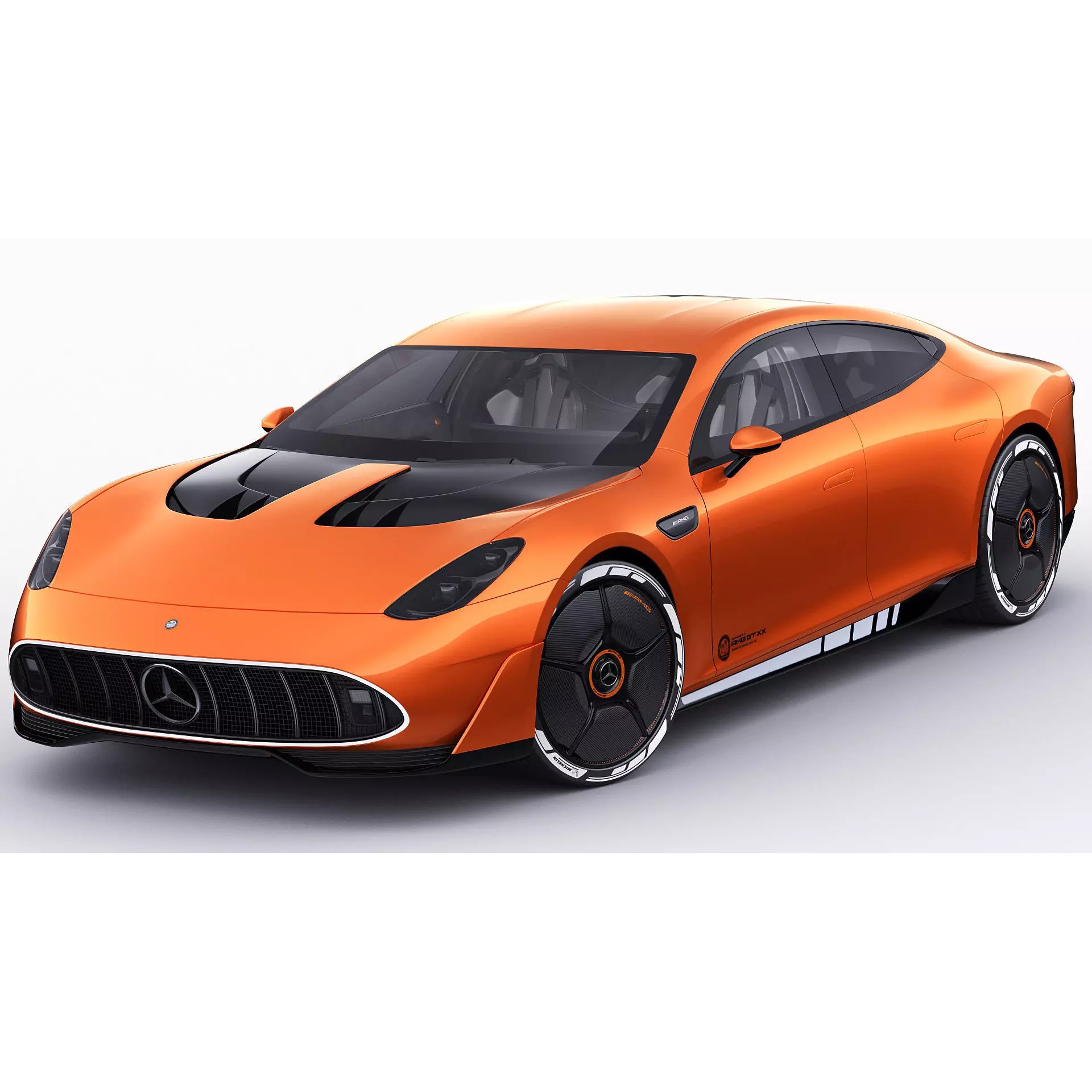 Mercedes-Benz AMG GT XX Concept 2025 - Game-Ready 3D Model - View 3