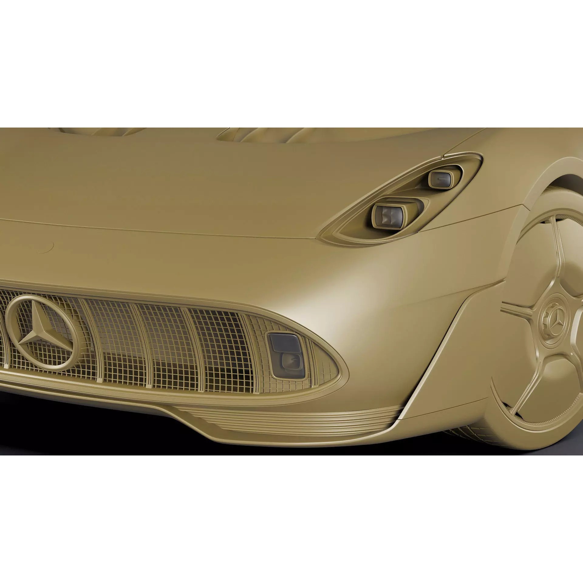 Mercedes-Benz AMG GT XX Concept 2025 - Game-Ready 3D Model - View 33