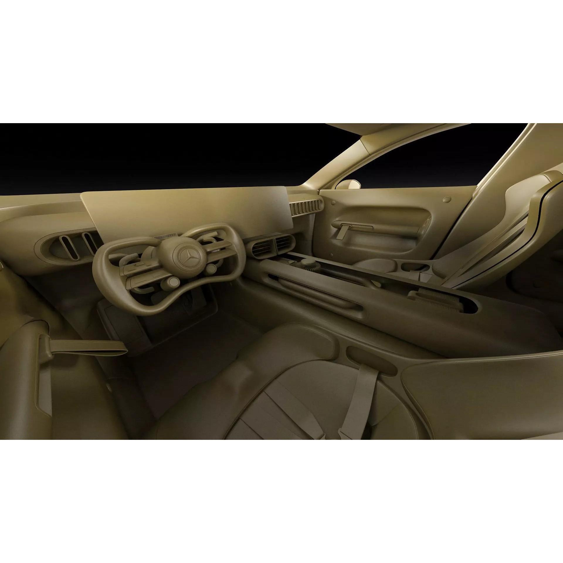 Mercedes-Benz AMG GT XX Concept 2025 - Game-Ready 3D Model - View 35