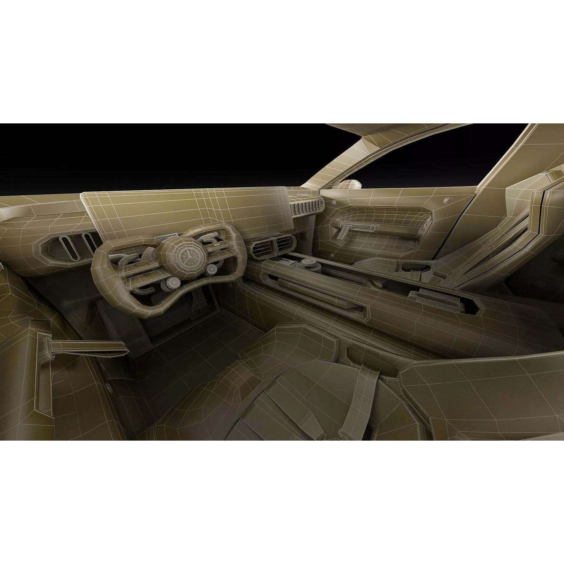 Mercedes-Benz AMG GT XX Concept 2025 - Game-Ready 3D Model - View 40