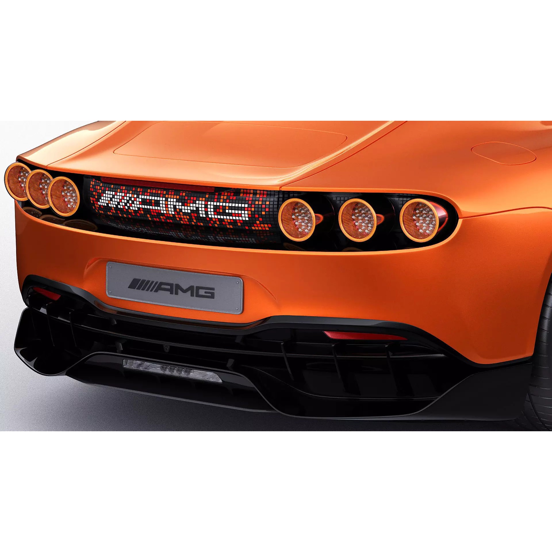 Mercedes-Benz AMG GT XX Concept 2025 - Game-Ready 3D Model - View 9