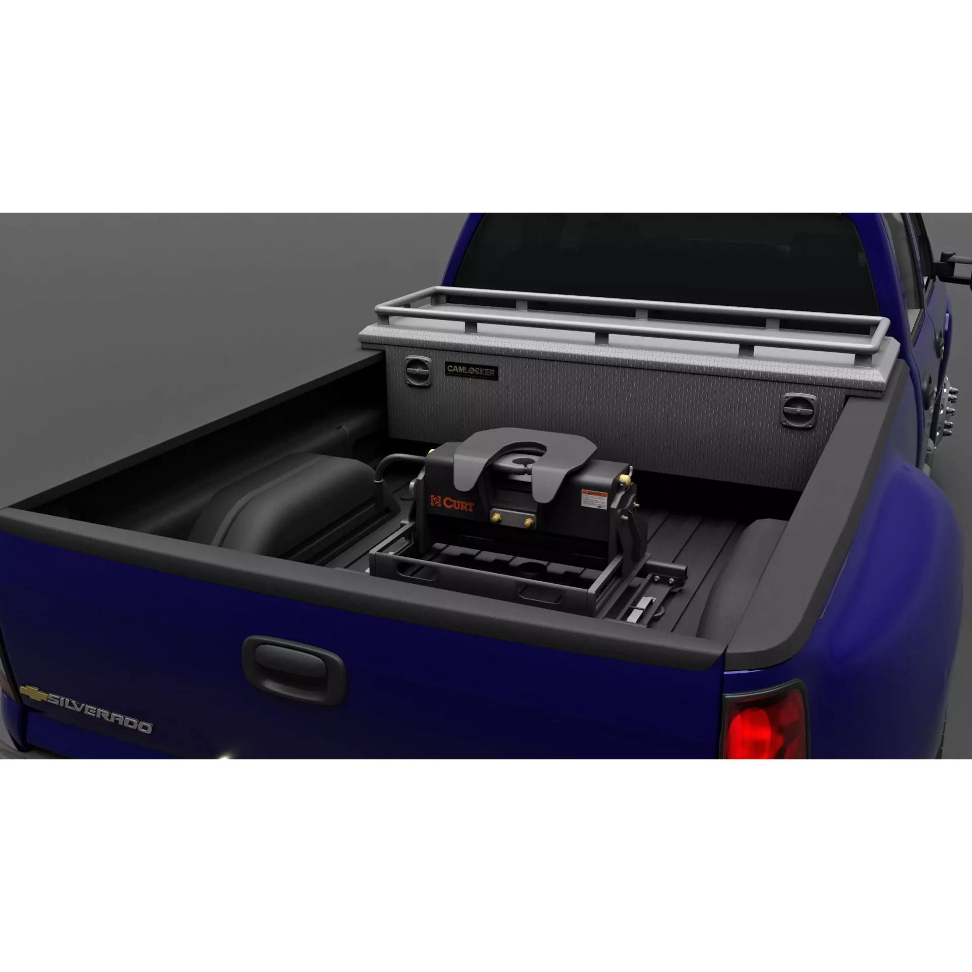 Chevy Silverado 3500 Dually Pickup Truck - Game-Ready 3D Model - View 11