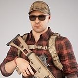 Casual Soldier 3D Model – Low Poly Rigged Character for Games, FBX - View 6