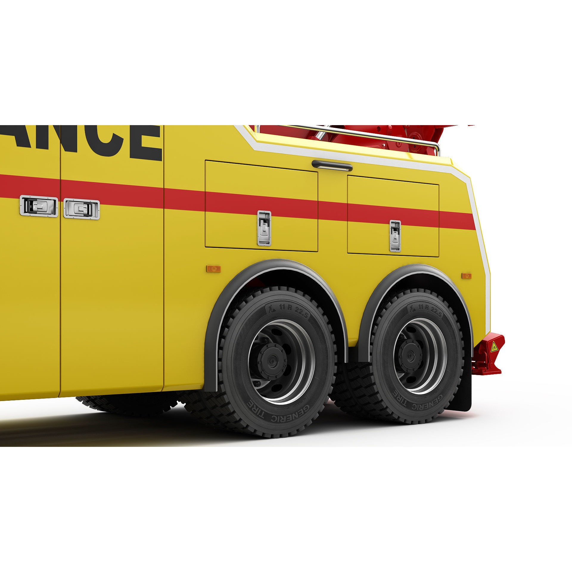 Tow Truck 8X4 - Low-Poly Game-Ready 3D Model - View 18