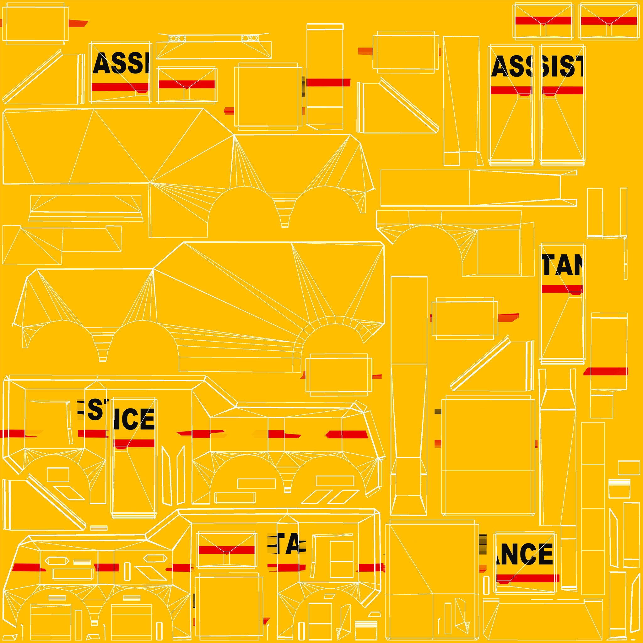 Tow Truck 8X4 - Low-Poly Game-Ready 3D Model - View 34
