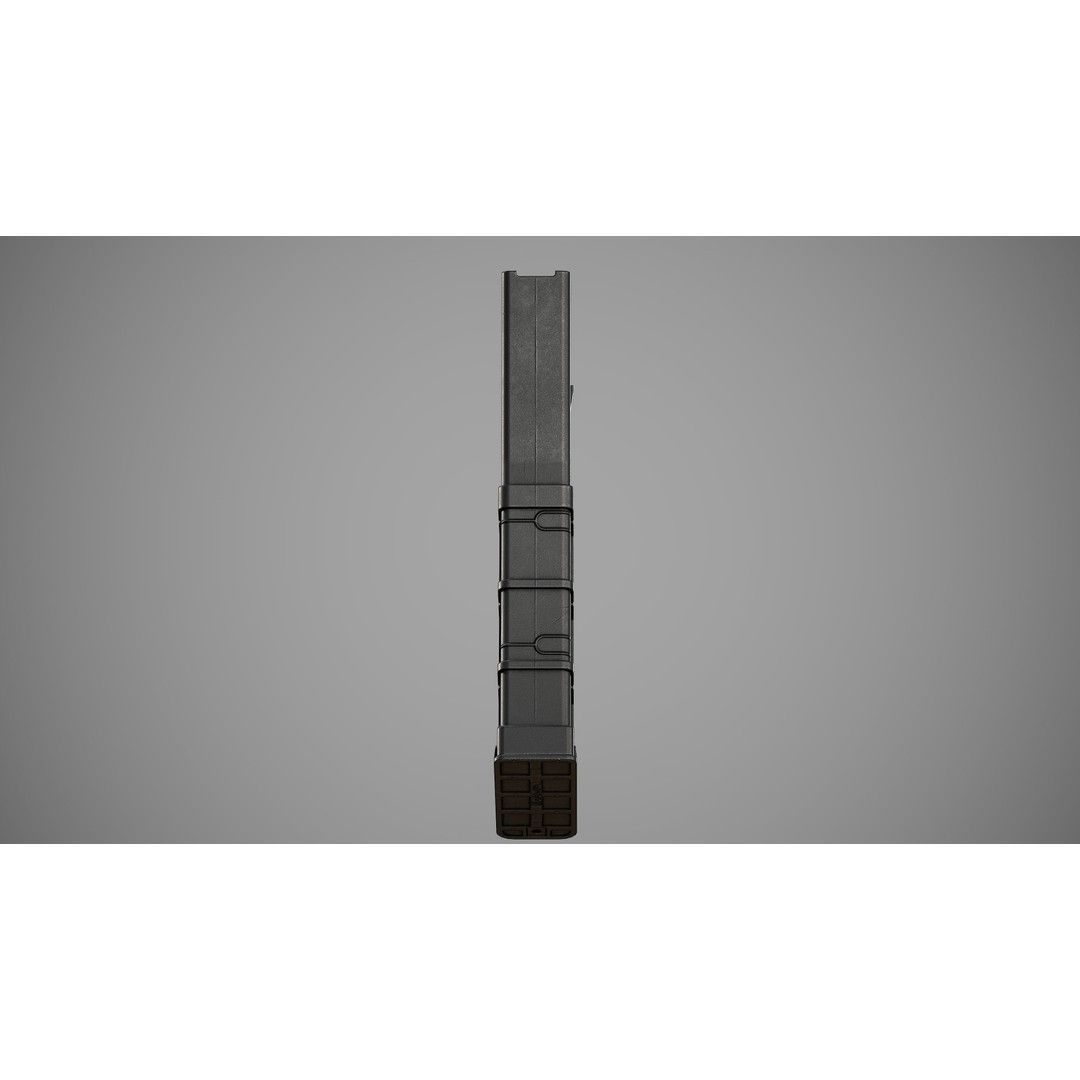 L5AWM 3D Model – Low Poly Game Ready Rifle with PBR Textures - View 9